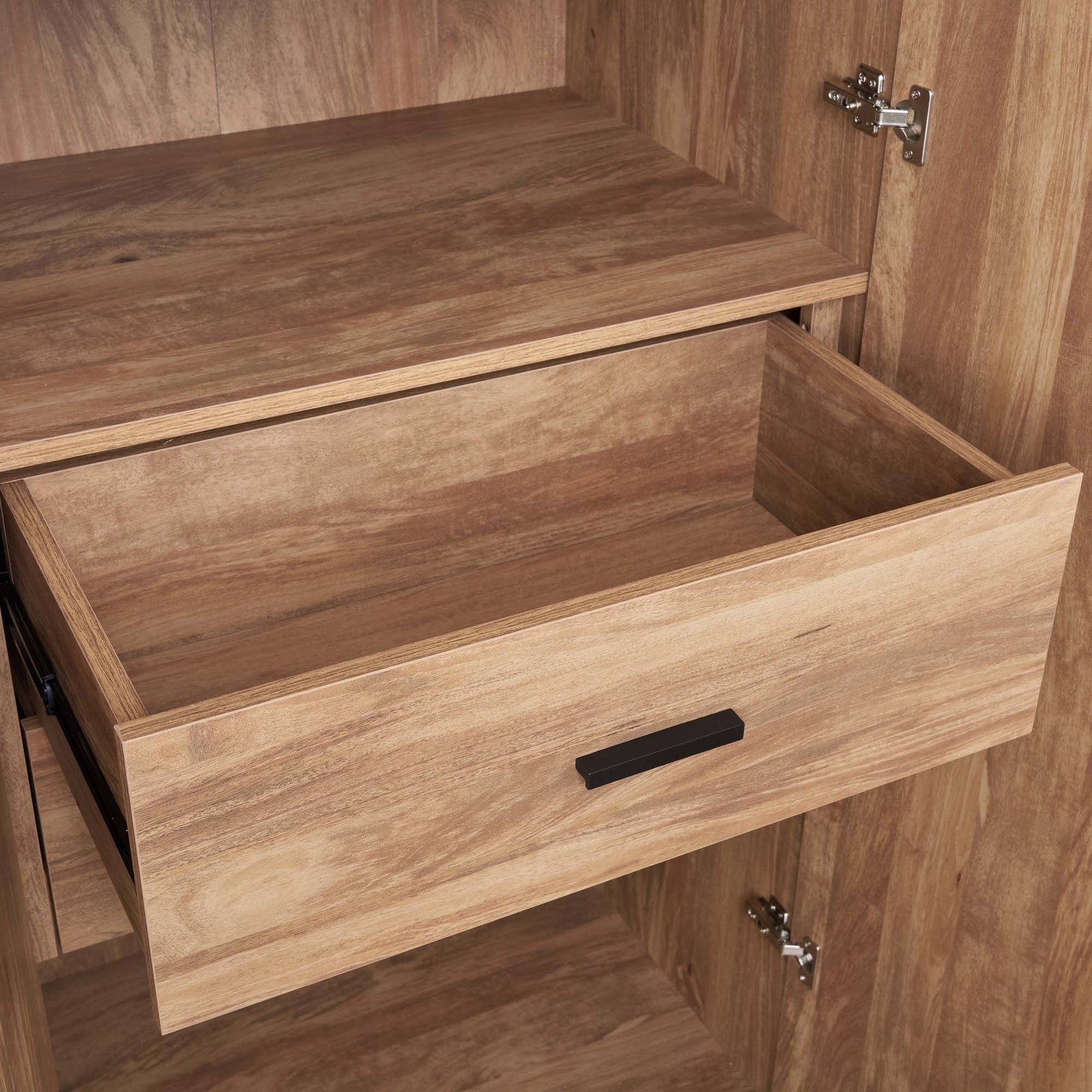 Lee Wardrobe Closet 1.0 in Golden Brown - Ornate Home