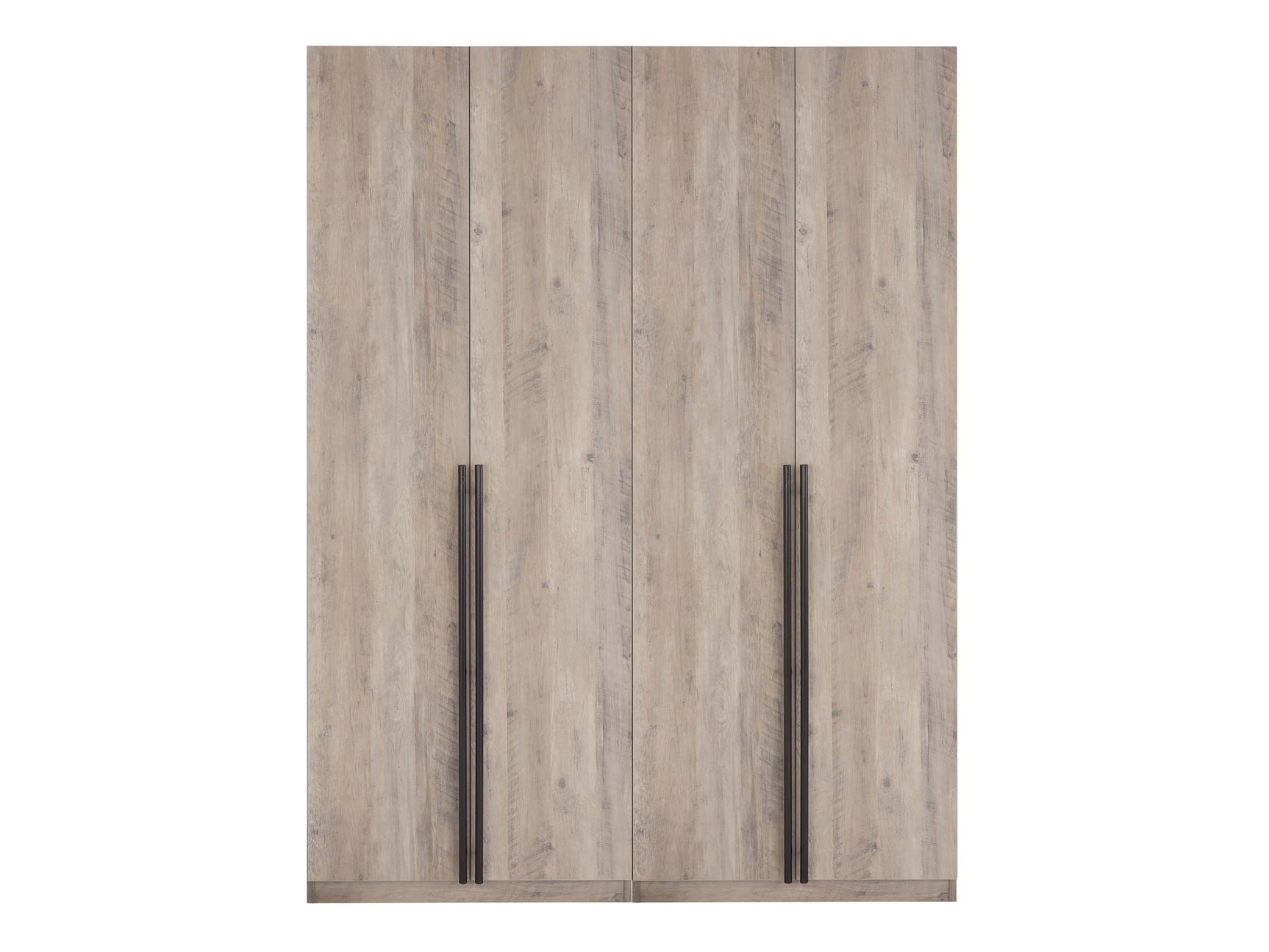 Lee Wardrobe Closet 2.0 in Rustic Grey (set of 2) - Ornate Home