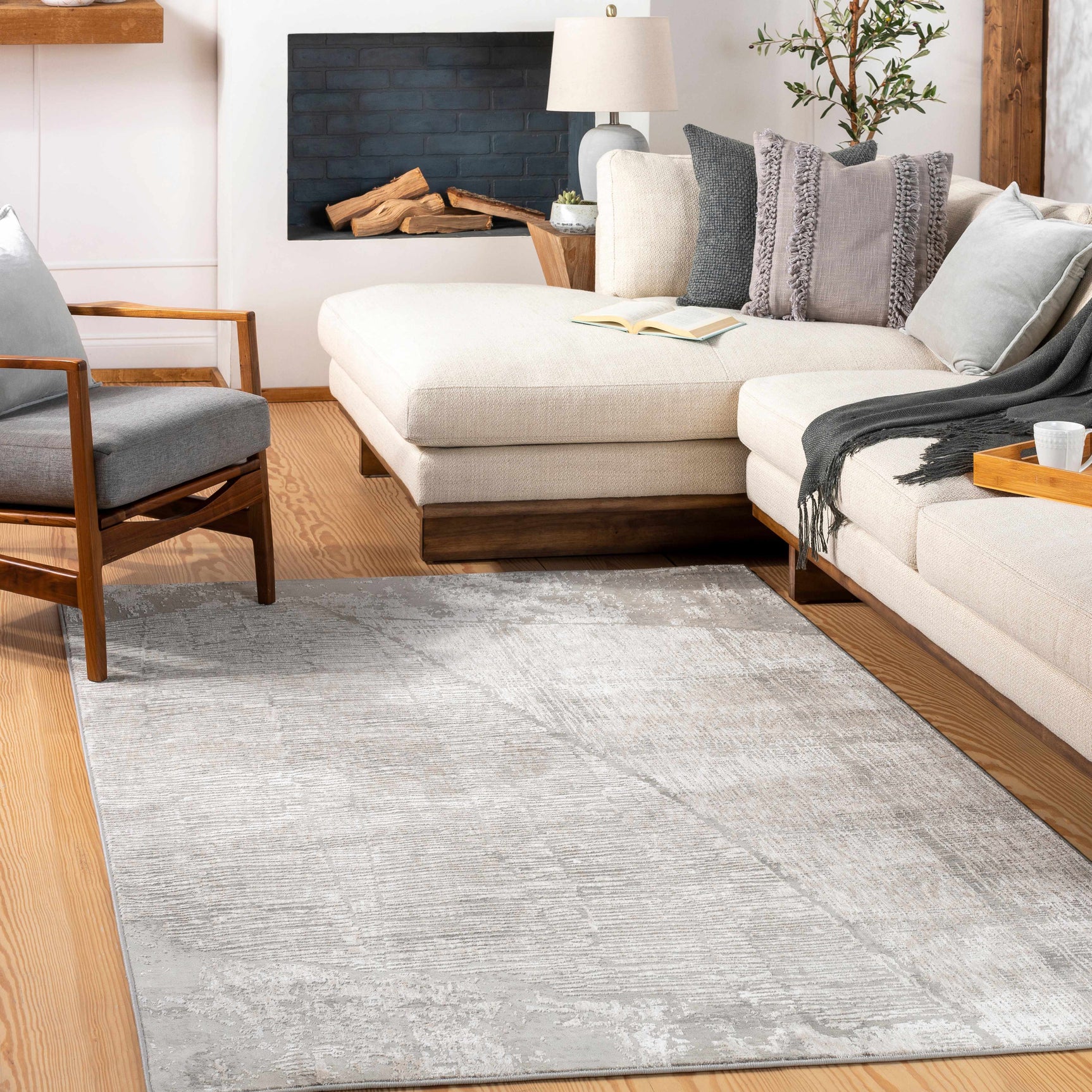 Leeco Textured Luxe Rug - Ornate Home