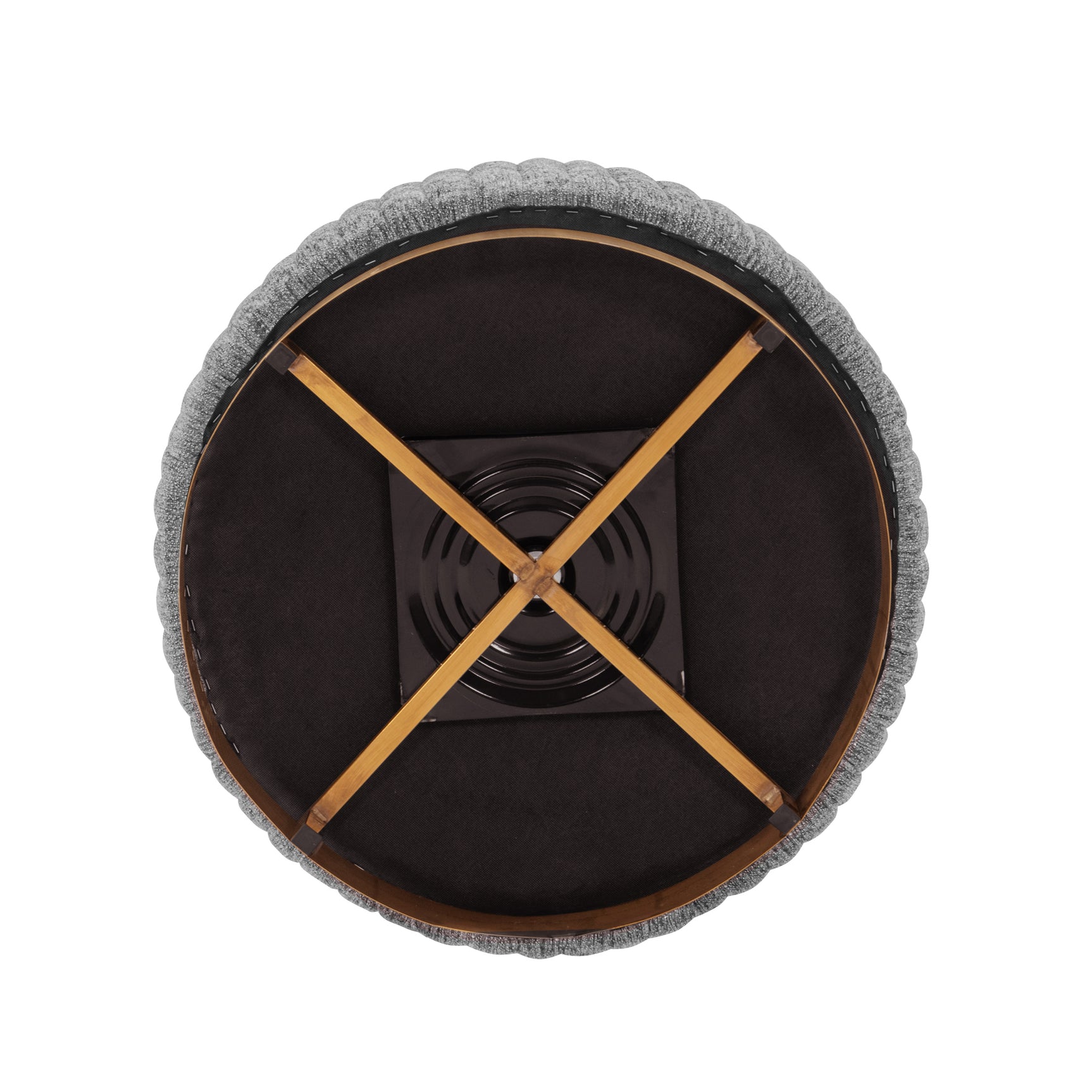 Leela Swivel Accent Chair in Grey (set of 2) - Ornate Home