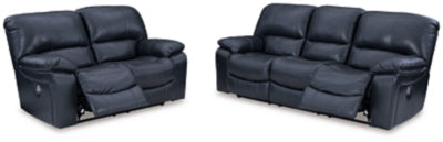 Leesworth Ocean Power Reclining Sofa and Loveseat (Online Special Price) - Ornate Home