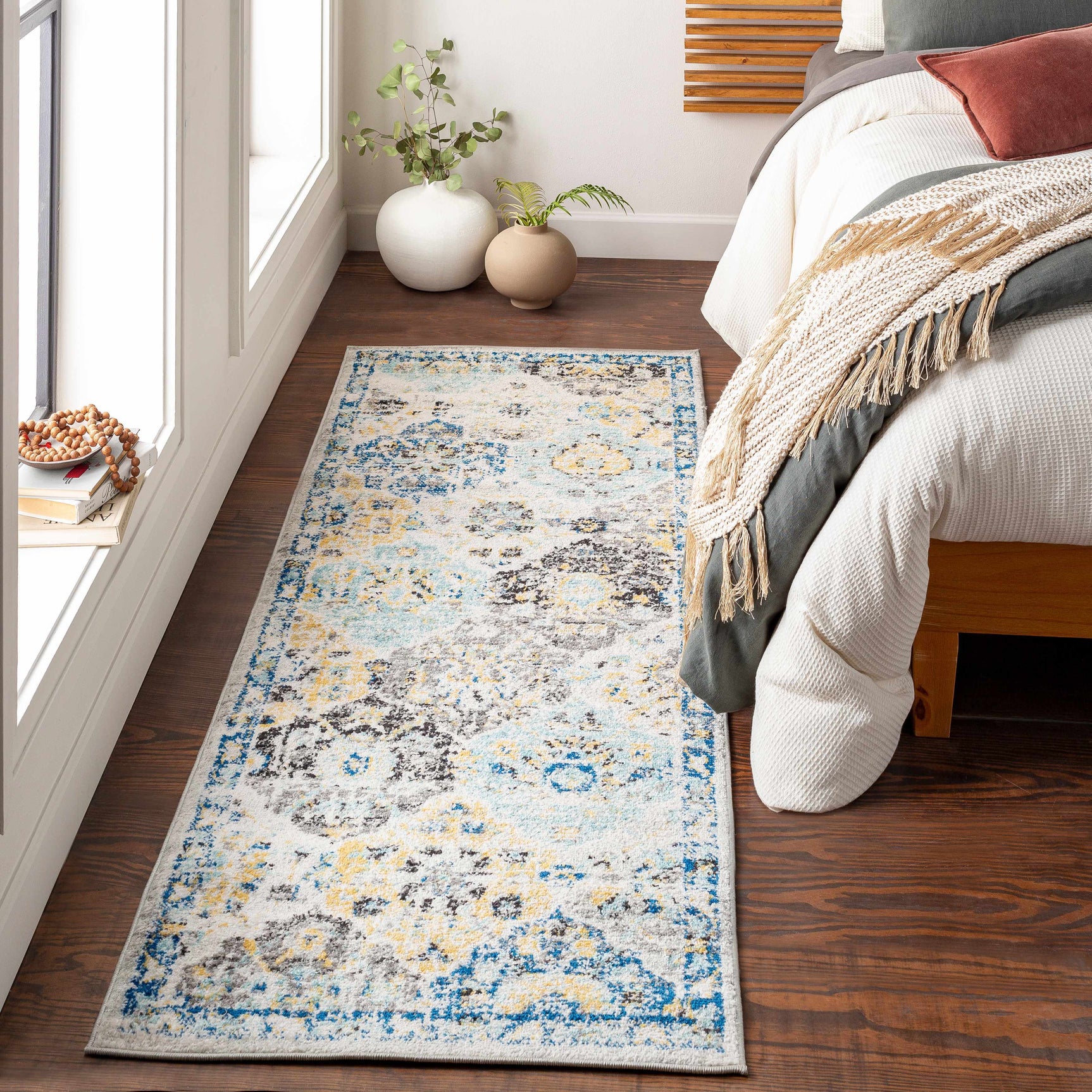 Leggett hydrangea Area Rug - Clearance - Ornate Home