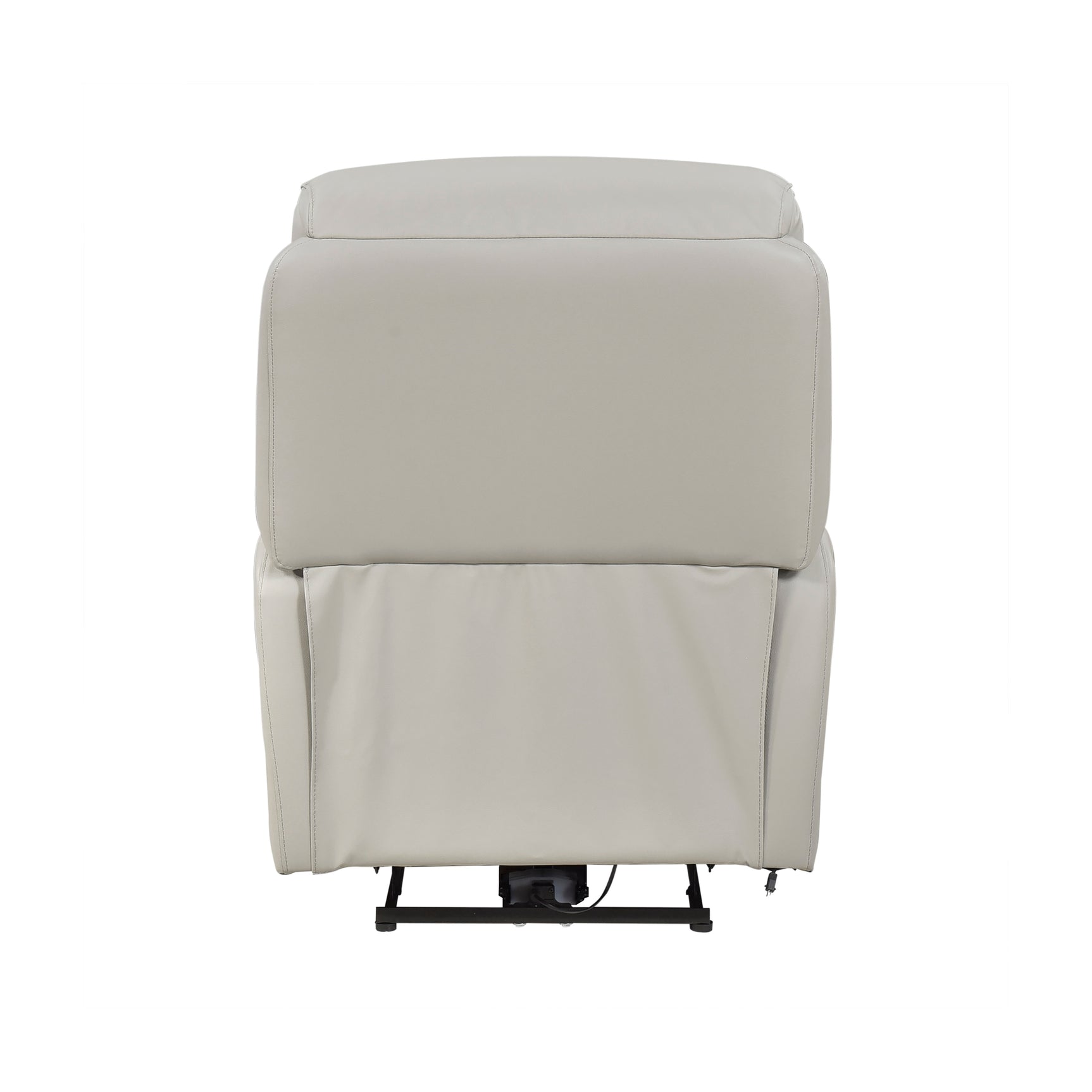 Leif Light Gray Power Reclining Chair - Ornate Home