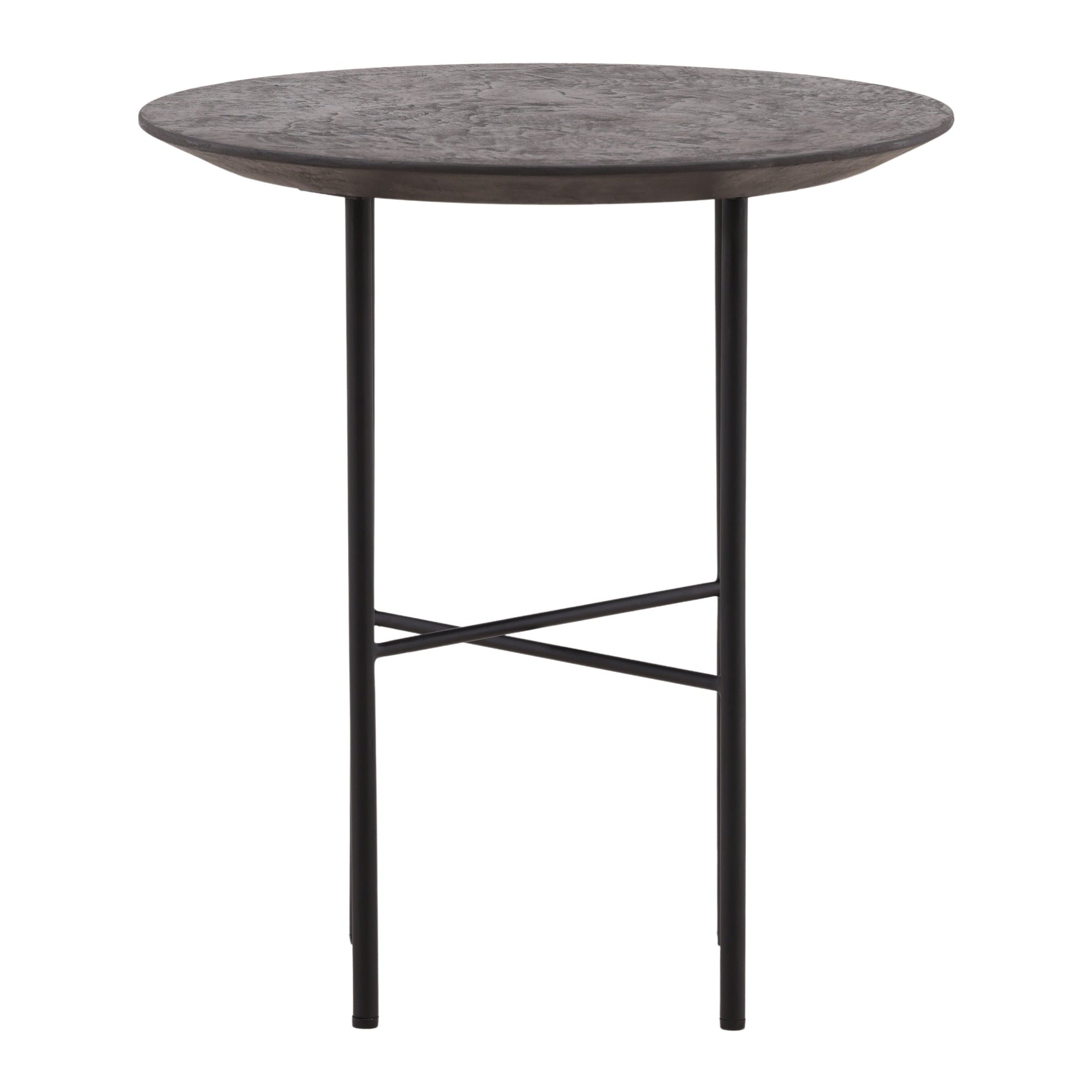 Leigh Black Side Table - Ornate Home