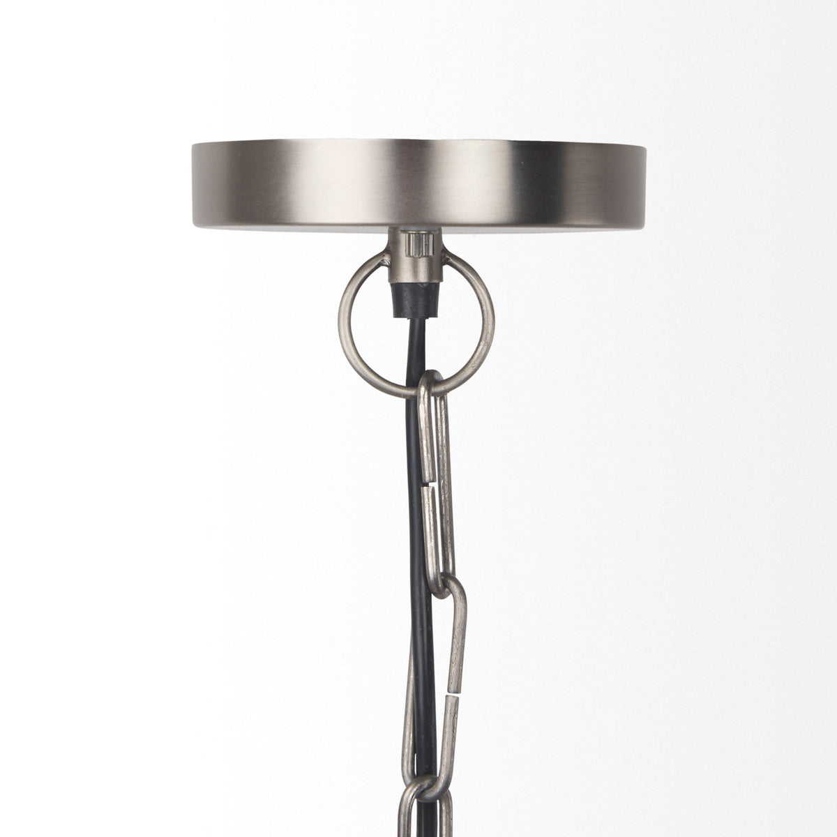 Leighton Antique Nickel Pendant Light