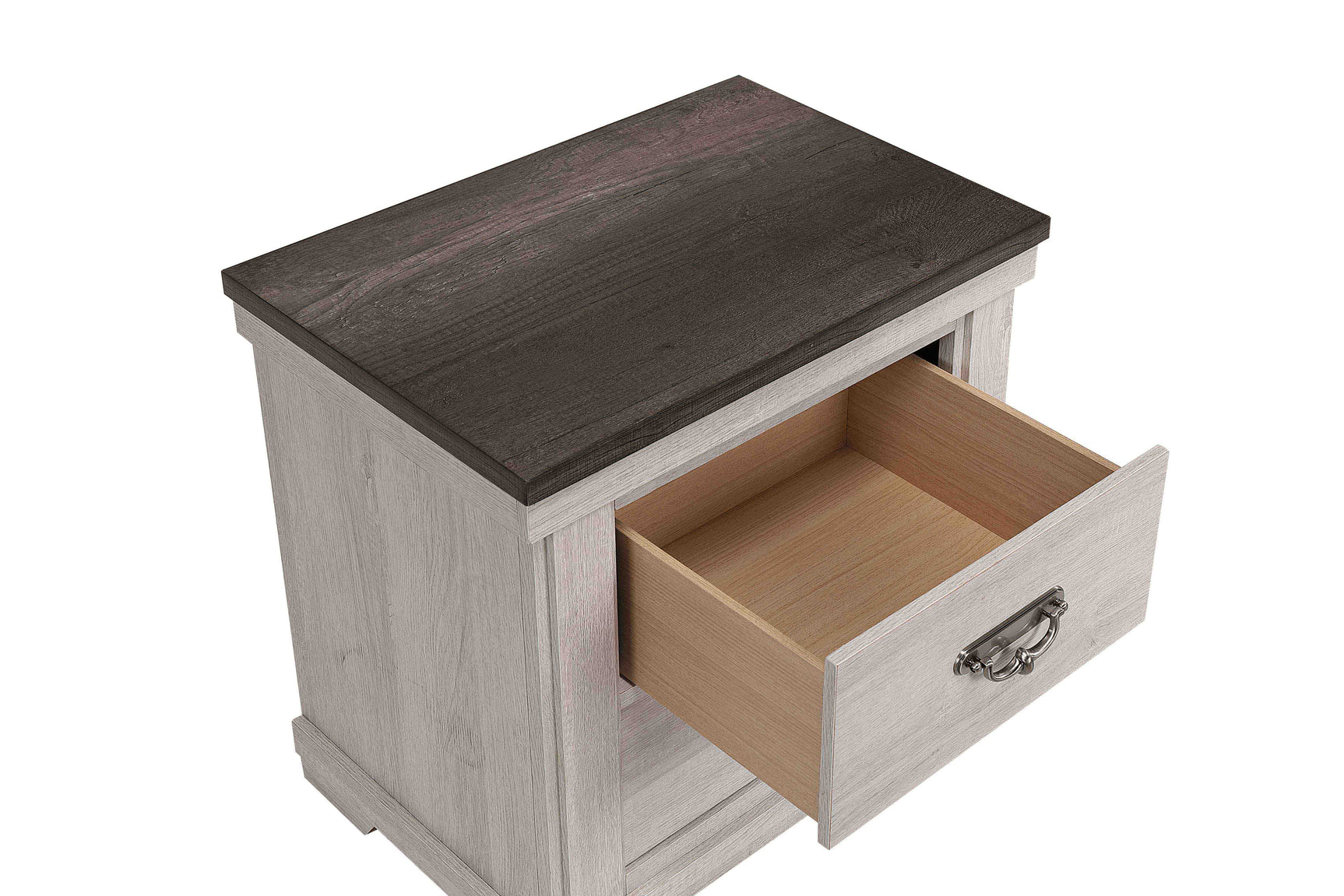 Leighton Cream/Brown Panel Bedroom Set - Ornate Home