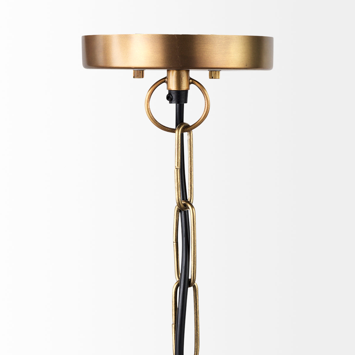 Leighton Gold Metal Spherical Pendant Light - Ornate Home
