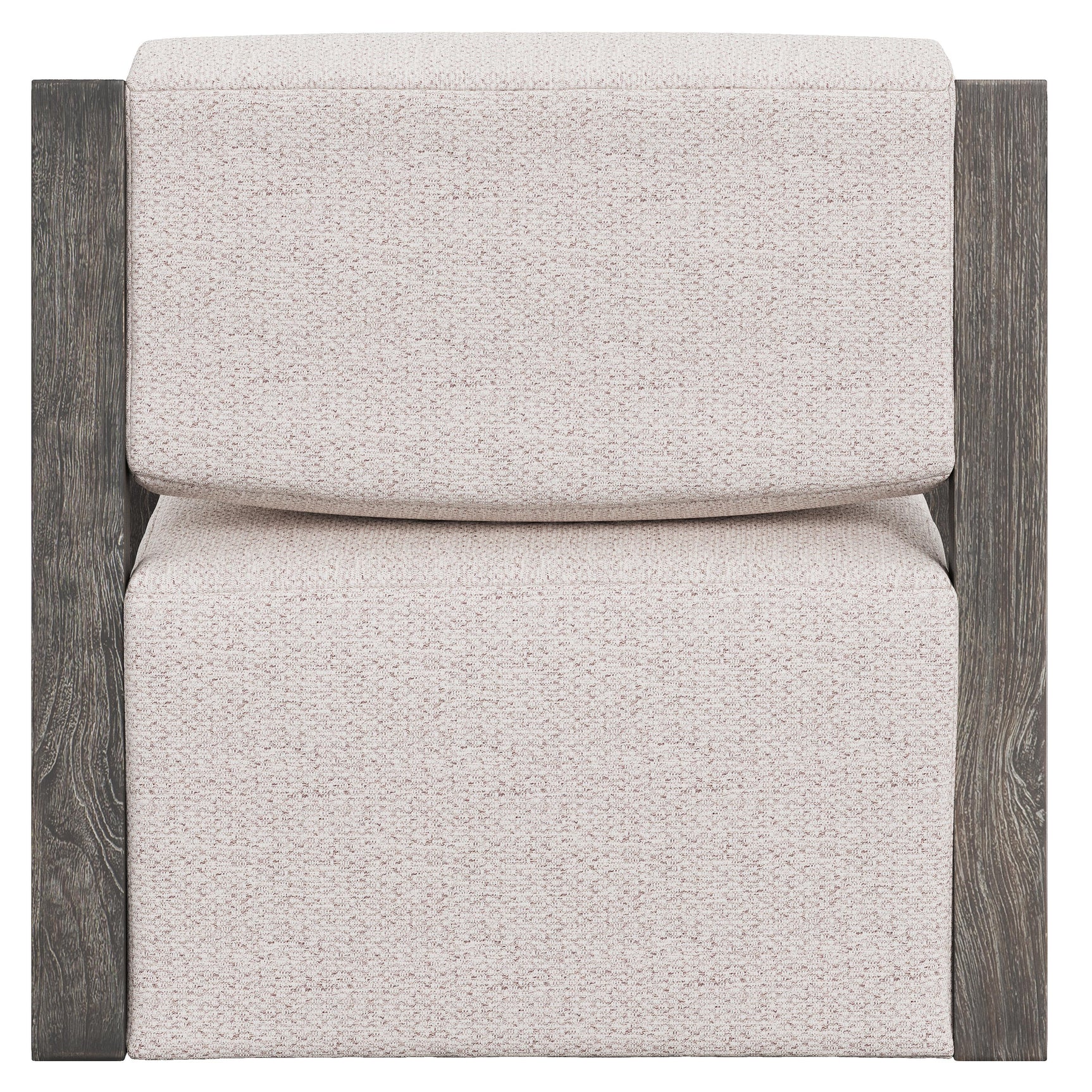 Leilani Beige/Cream/Smoked Truffle Outdoor Swivel Chair - Ornate Home