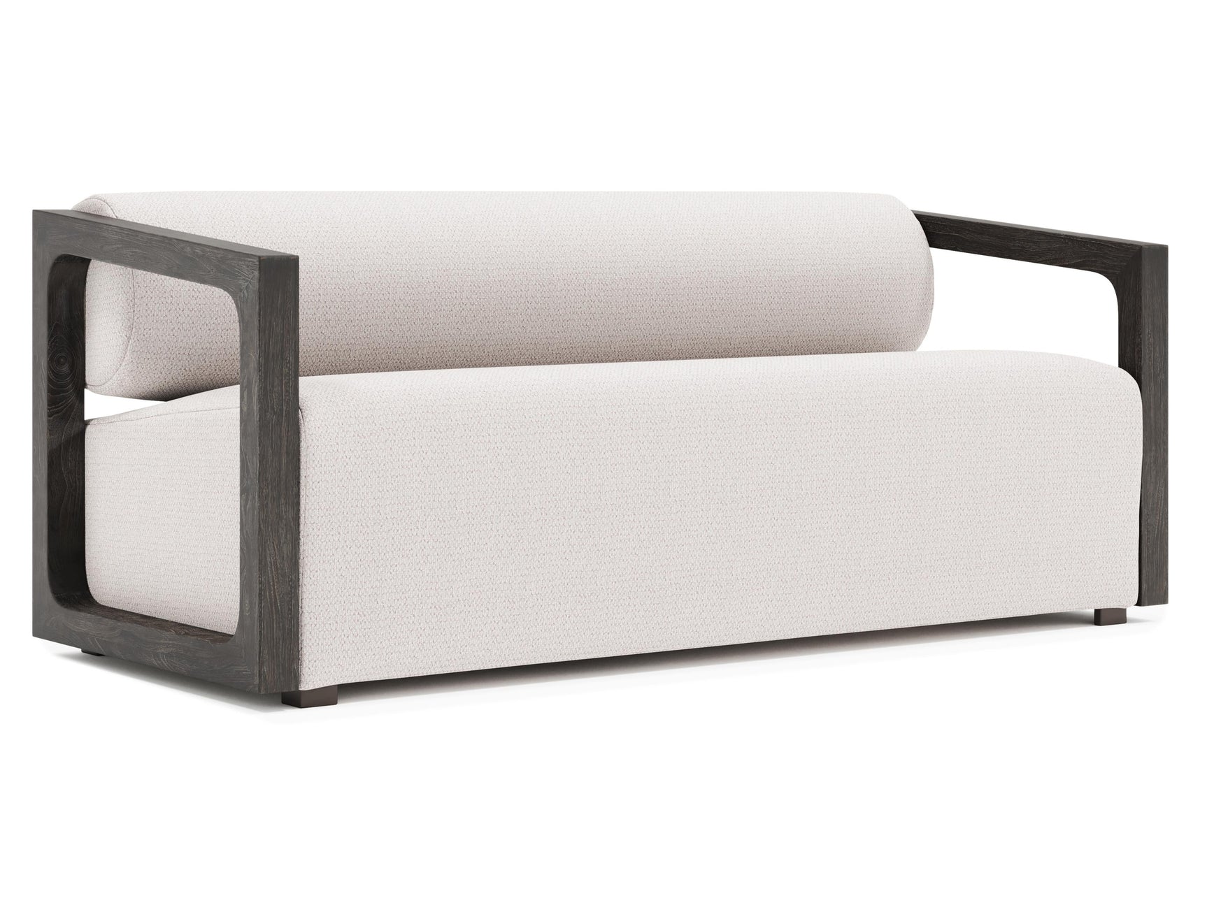 Leilani Smoked Truffle/Beige/Tan Outdoor Sofa - Ornate Home