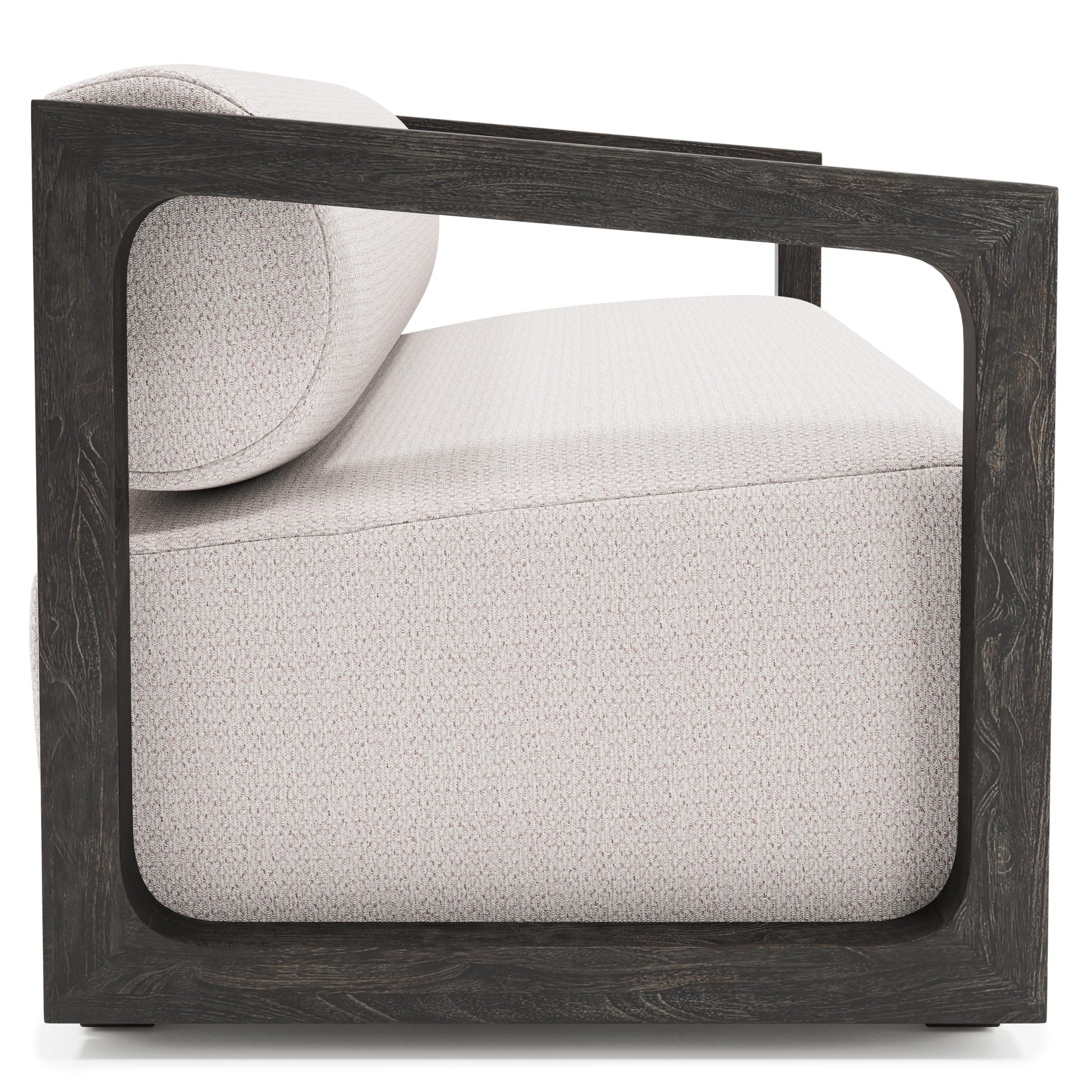 Leilani Smoked Truffle/Beige/Tan Outdoor Sofa - Ornate Home