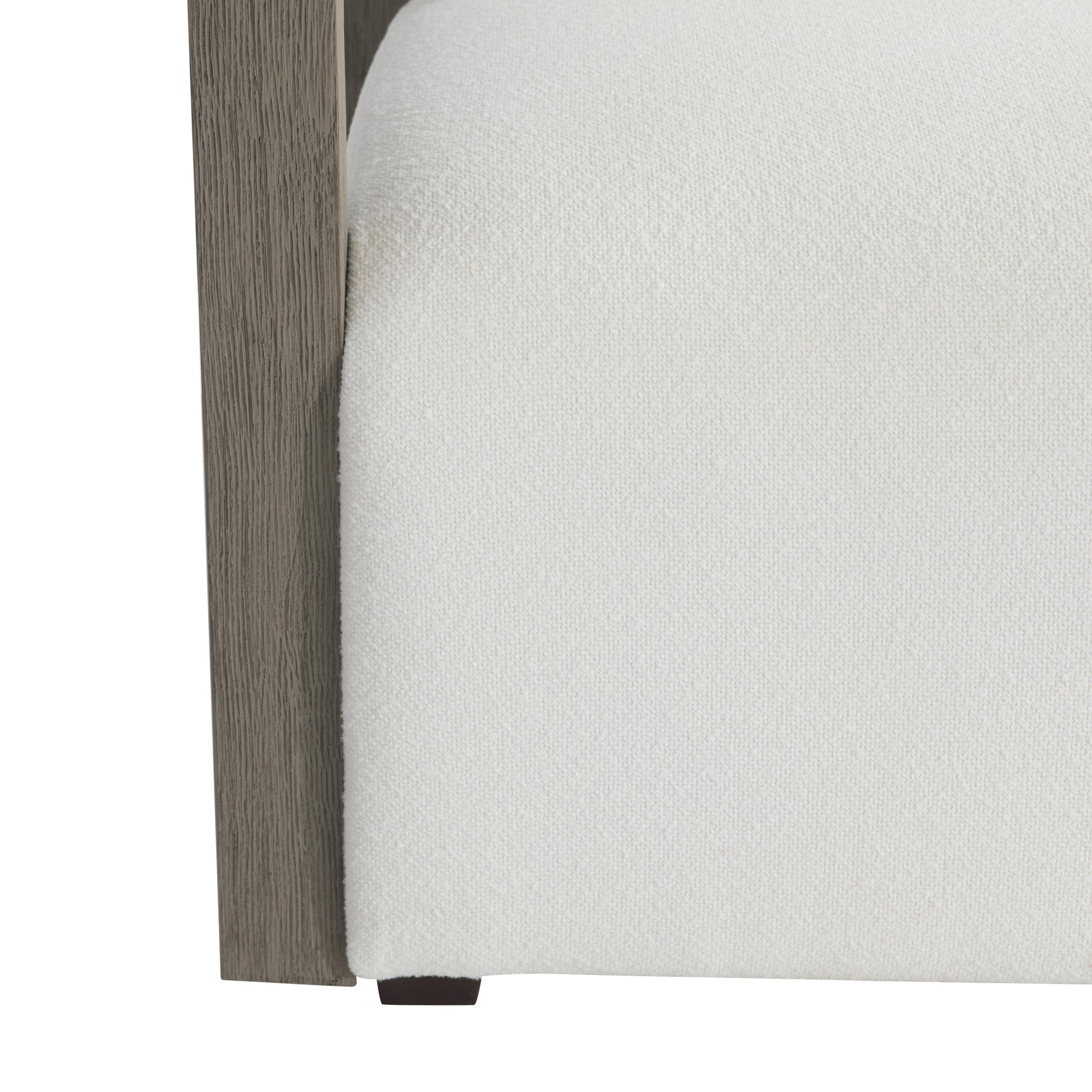 Leilani Weathered Teak/White/Cream Outdoor Sofa - Ornate Home