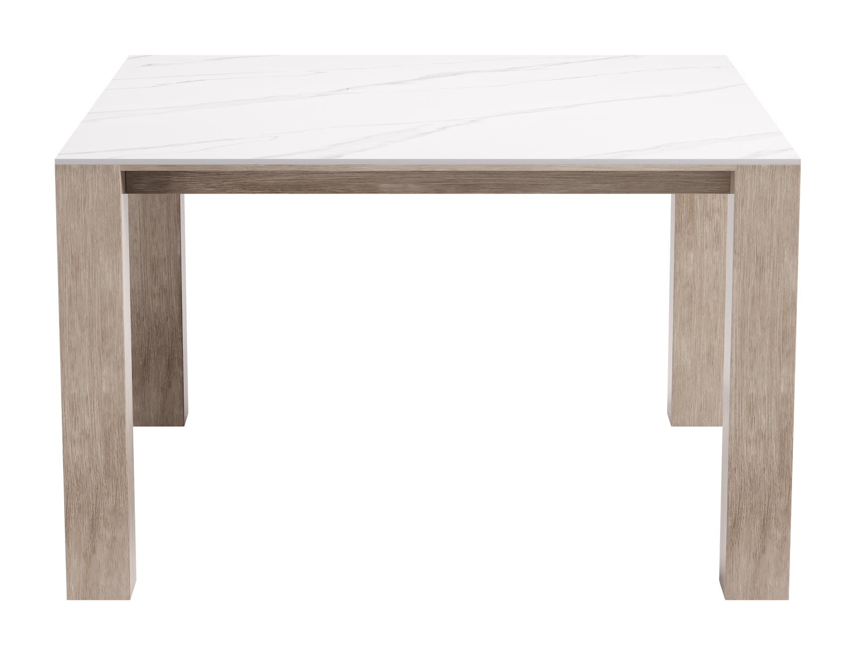 Leilani White Square Dining Table (48")
