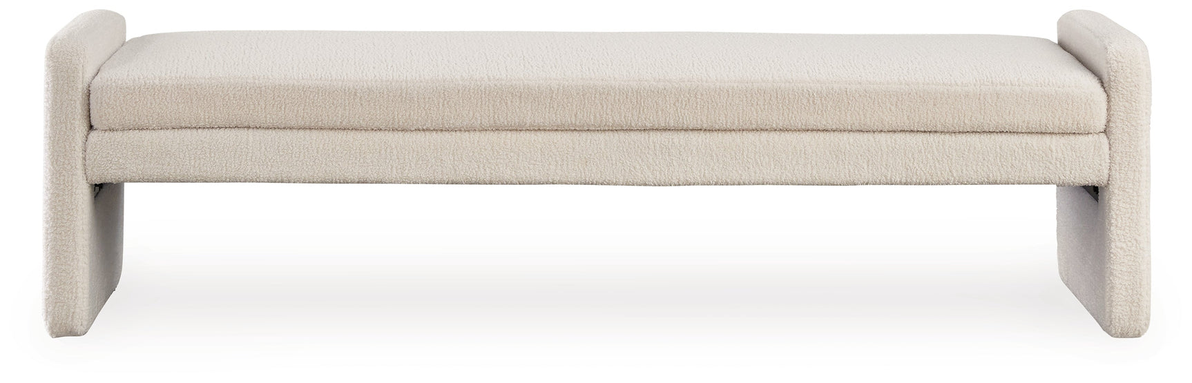 Lembertson Ecru Accent Bench - Ornate Home
