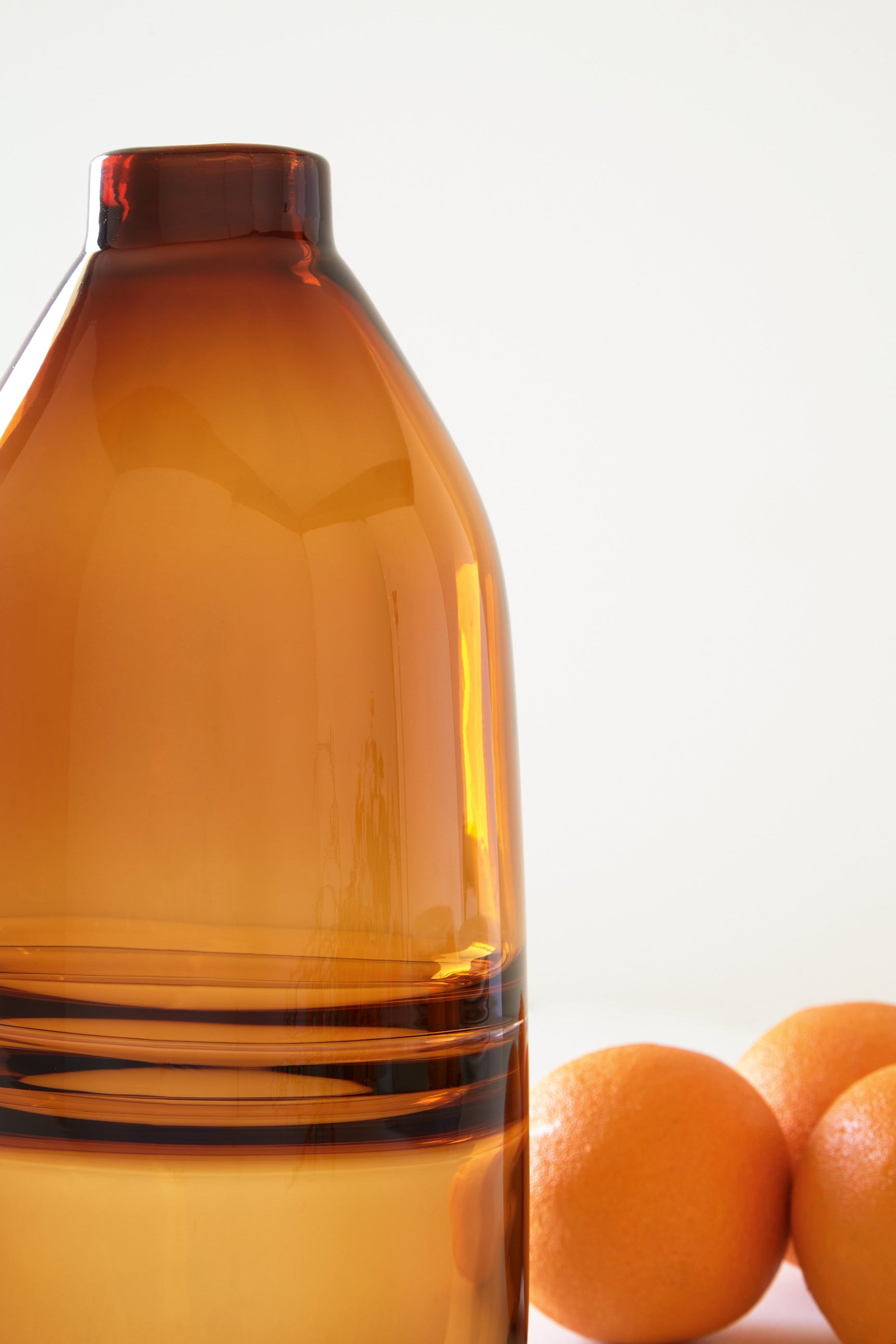 Lemmitt Amber Vase - Ornate Home