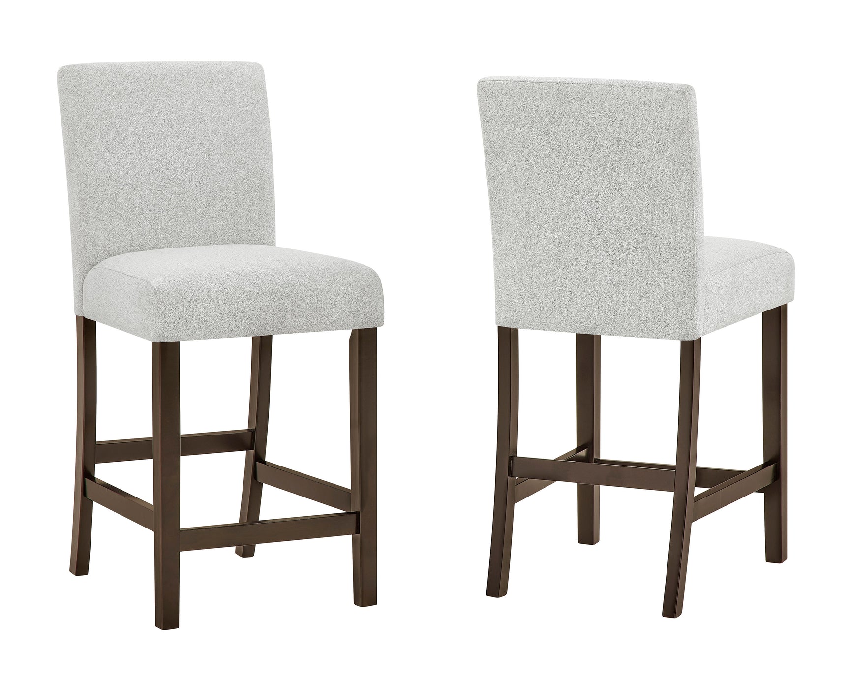 Lennon Brown/Gray 5-Piece Counter Height Dining Set - Ornate Home