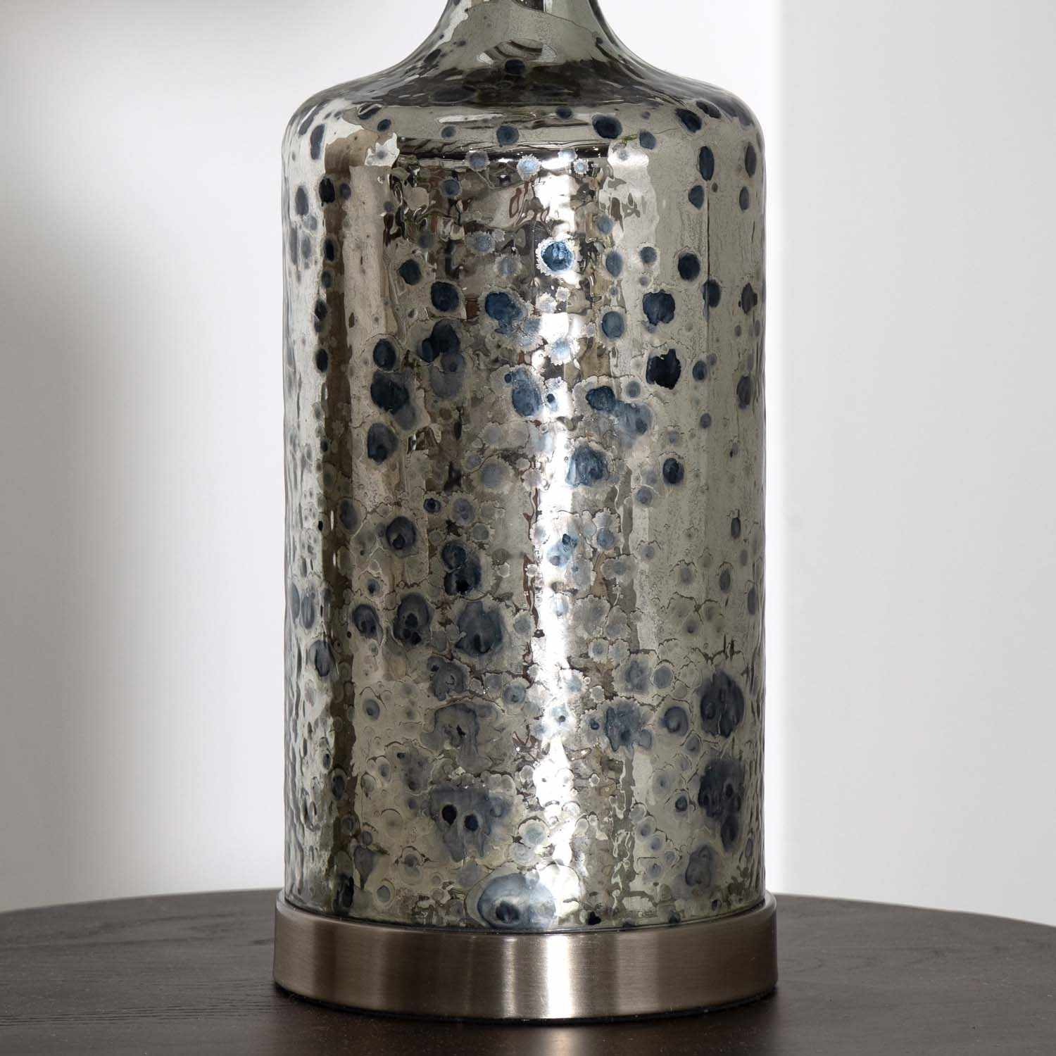 Lentner Ribbed White Ceramic Table Lamp - Ornate Home