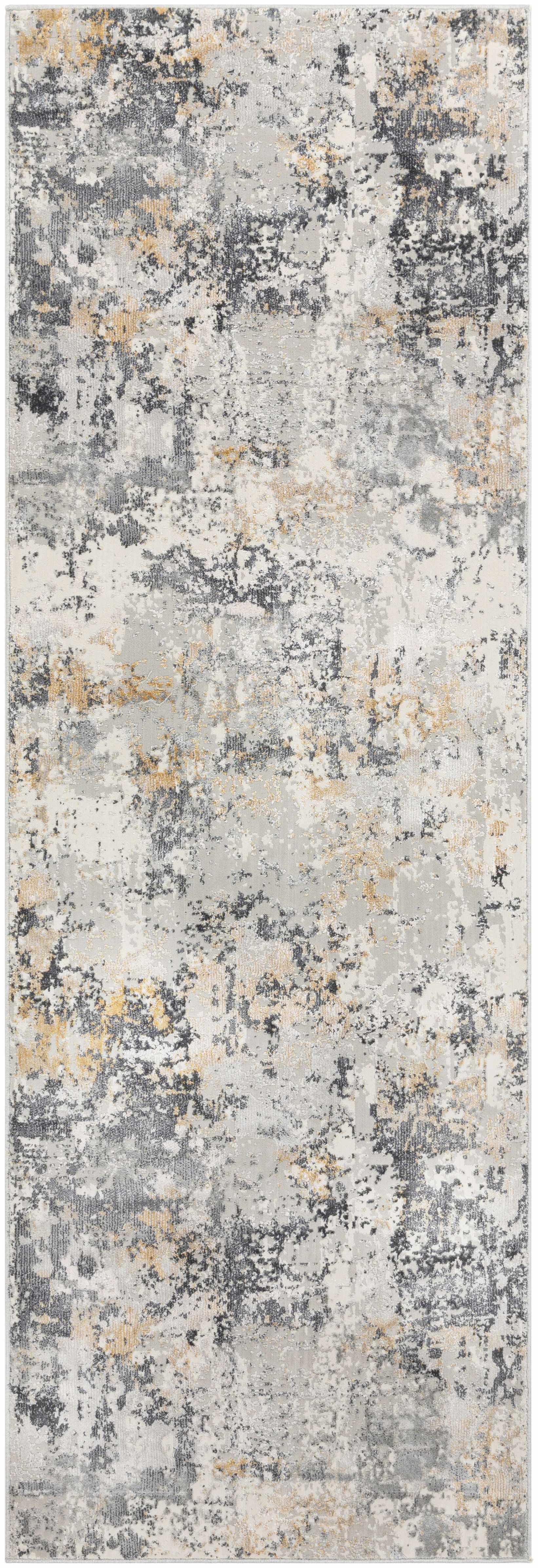 Lenzburg Faux Silk Abstract Rug - Ornate Home