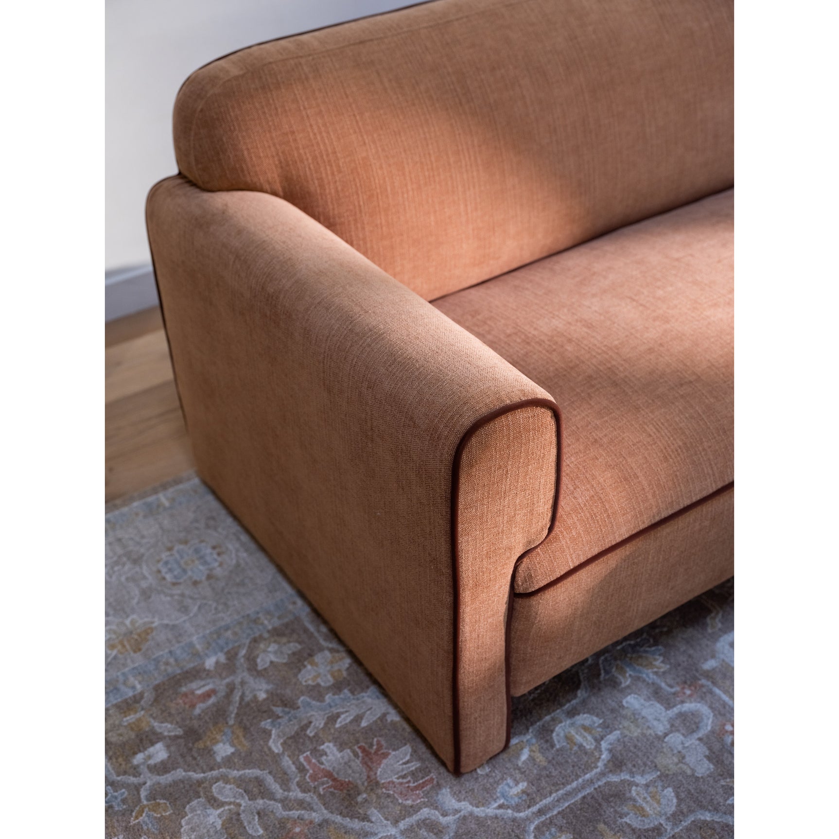 Leo Light Brown Sofa - Ornate Home