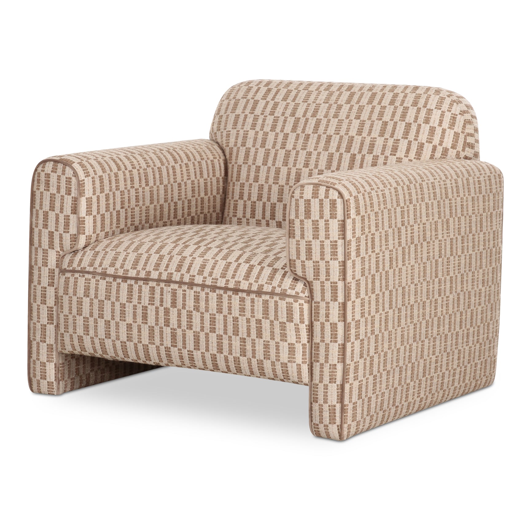 Leo Taupe Accent Chair - Ornate Home