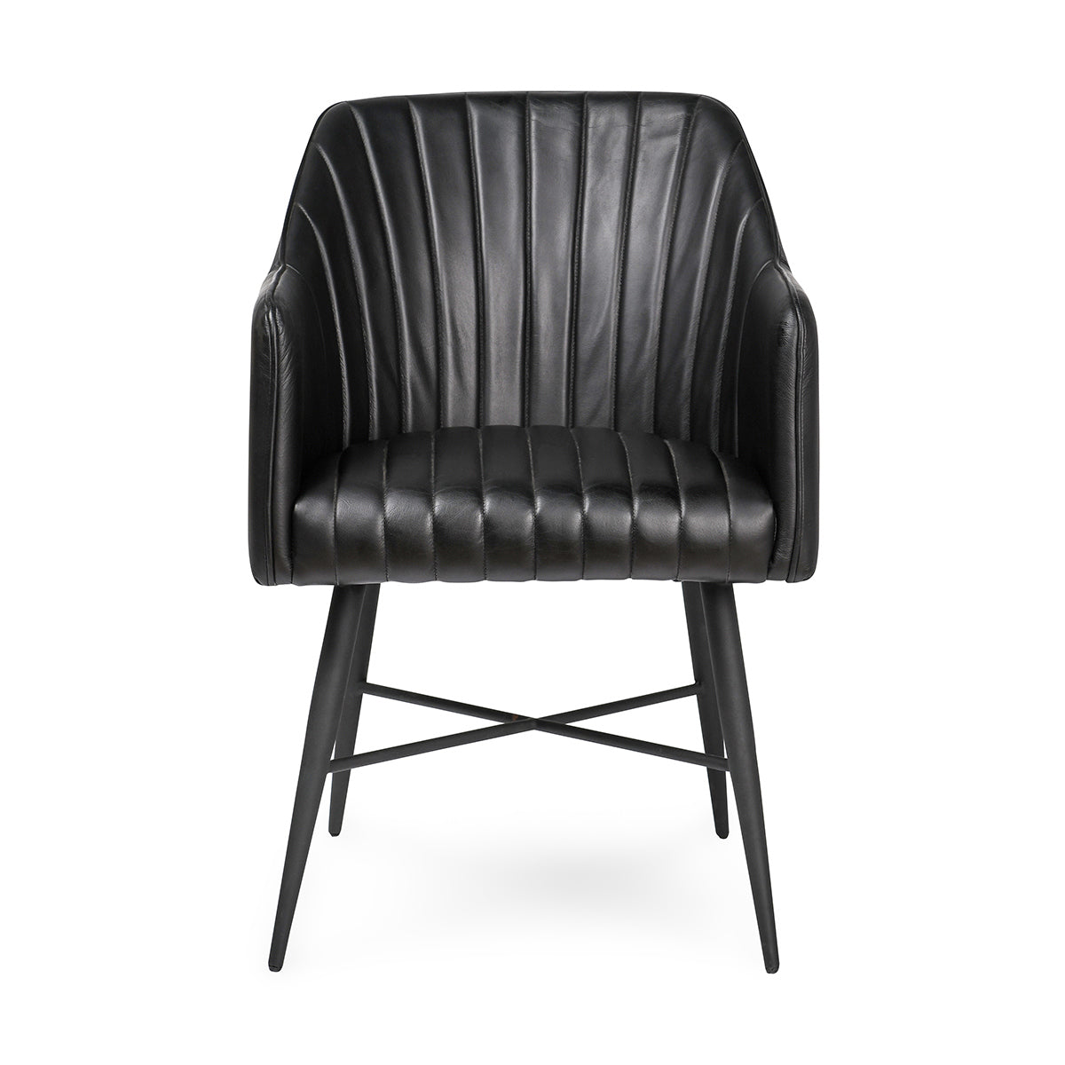 Leon Midnight Raven Dining Chair - Ornate Home