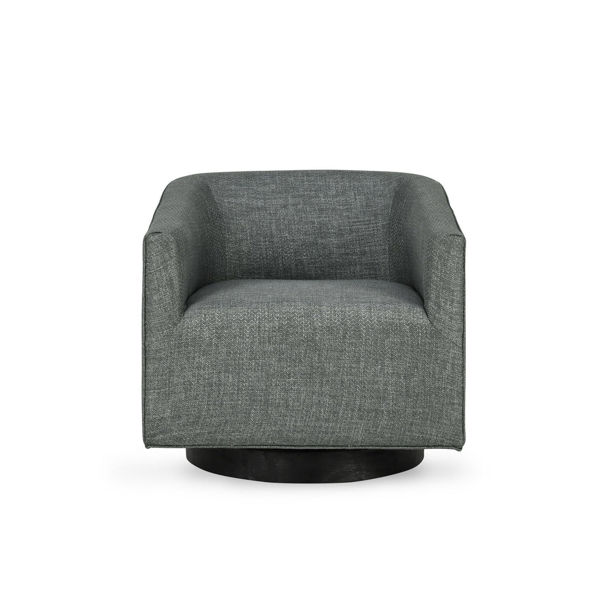 Leonard Dark Gray Swivel Chair