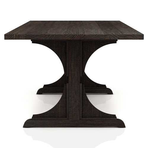 Leonidas Antique Black Dining Table - Ornate Home