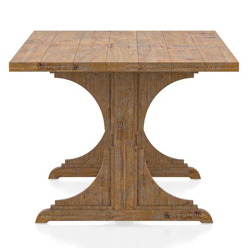 Leonidas Natural Tone Dining Table - Ornate Home