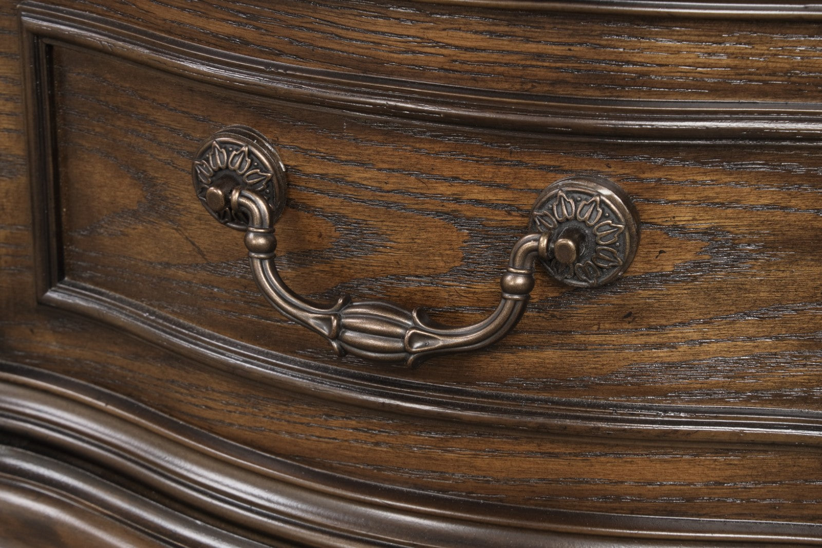 Leovanni Dark Brown Nightstand - Ornate Home