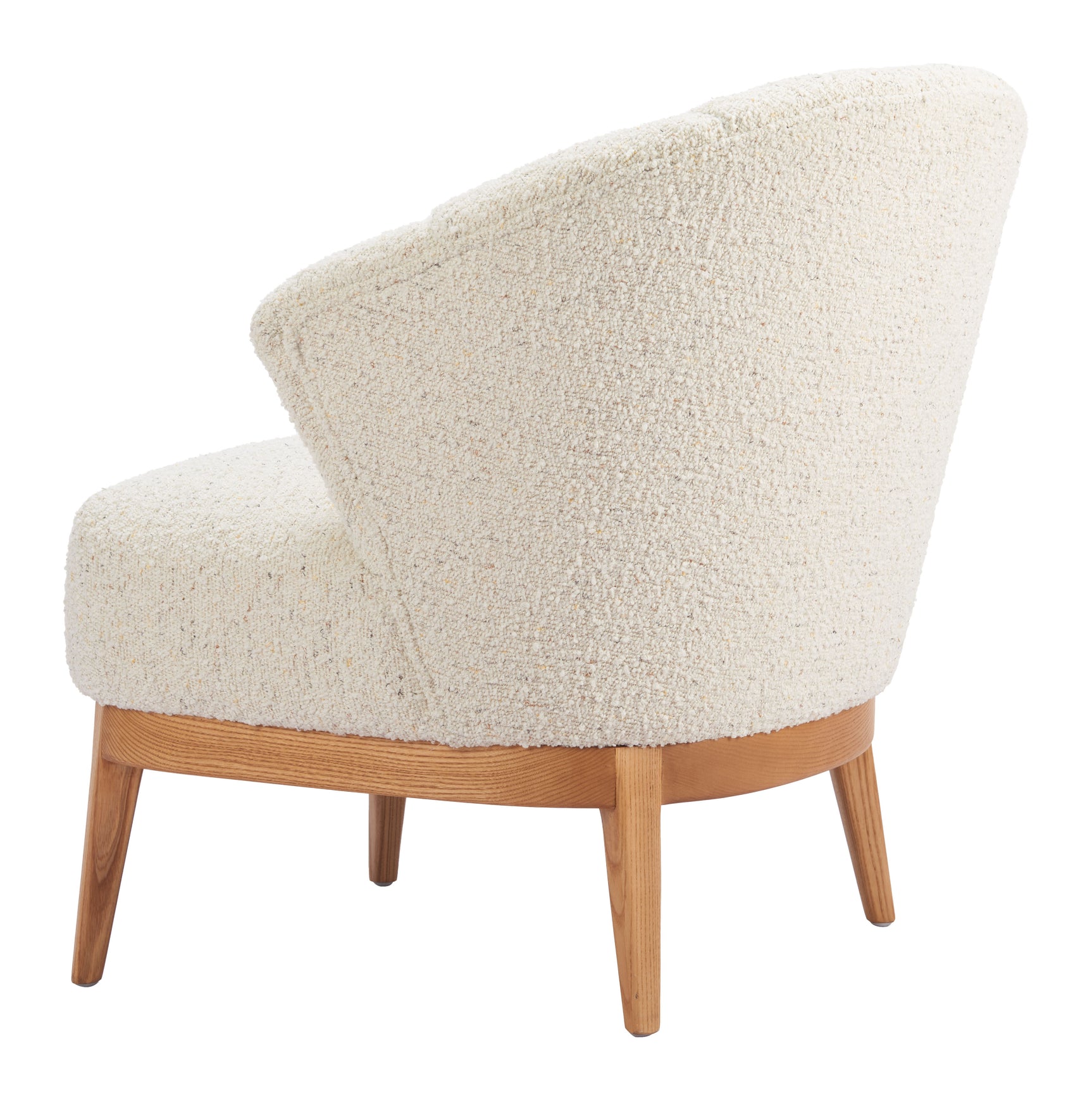 Leque Tawny Beige Accent Chair - Ornate Home