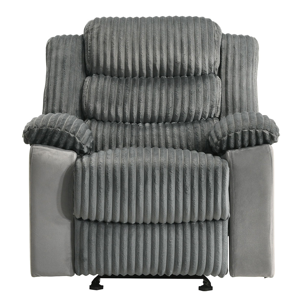 Lesley Gray Motion Glider Recliner - Ornate Home