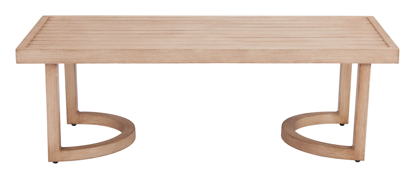 Leto Brown Coffee Table - Ornate Home