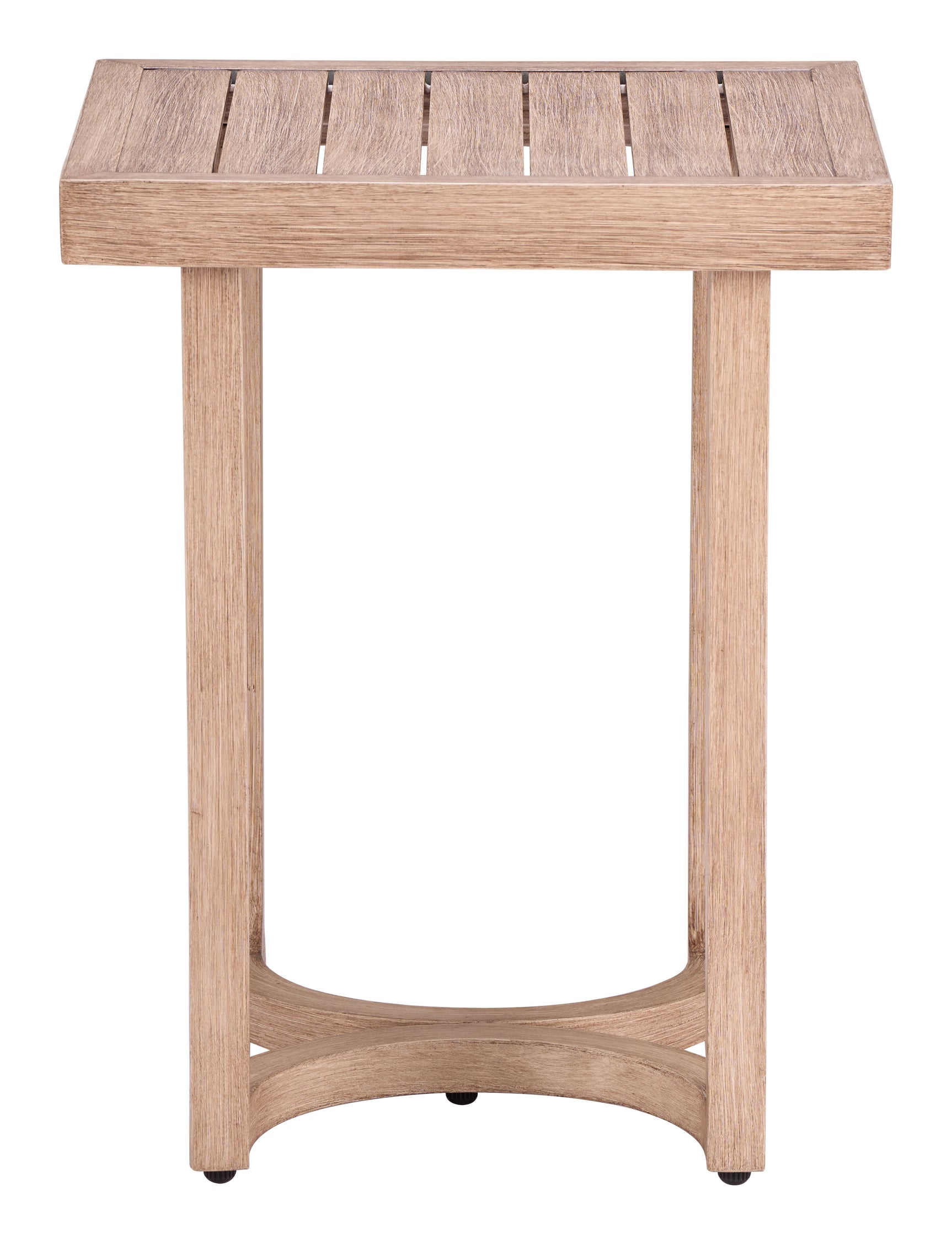 Leto Brown Outdoor Side Table - Ornate Home