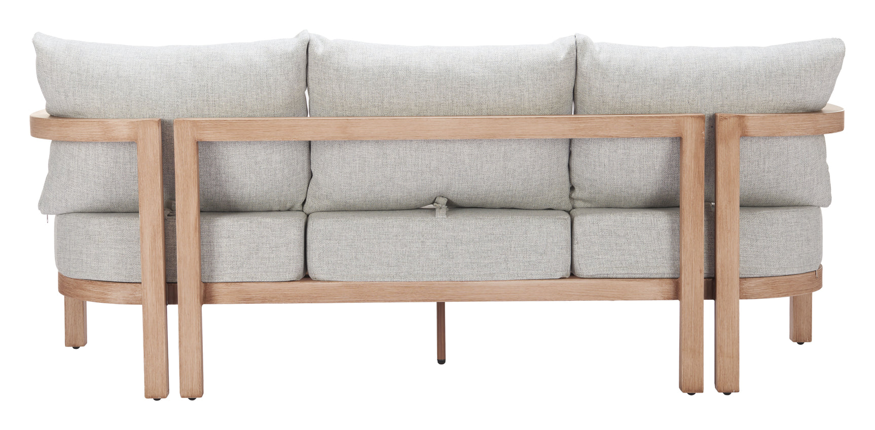 Leto Gray Sofa - Ornate Home