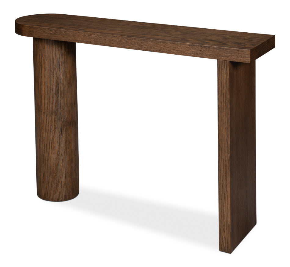 Level Brown Console Table - Ornate Home