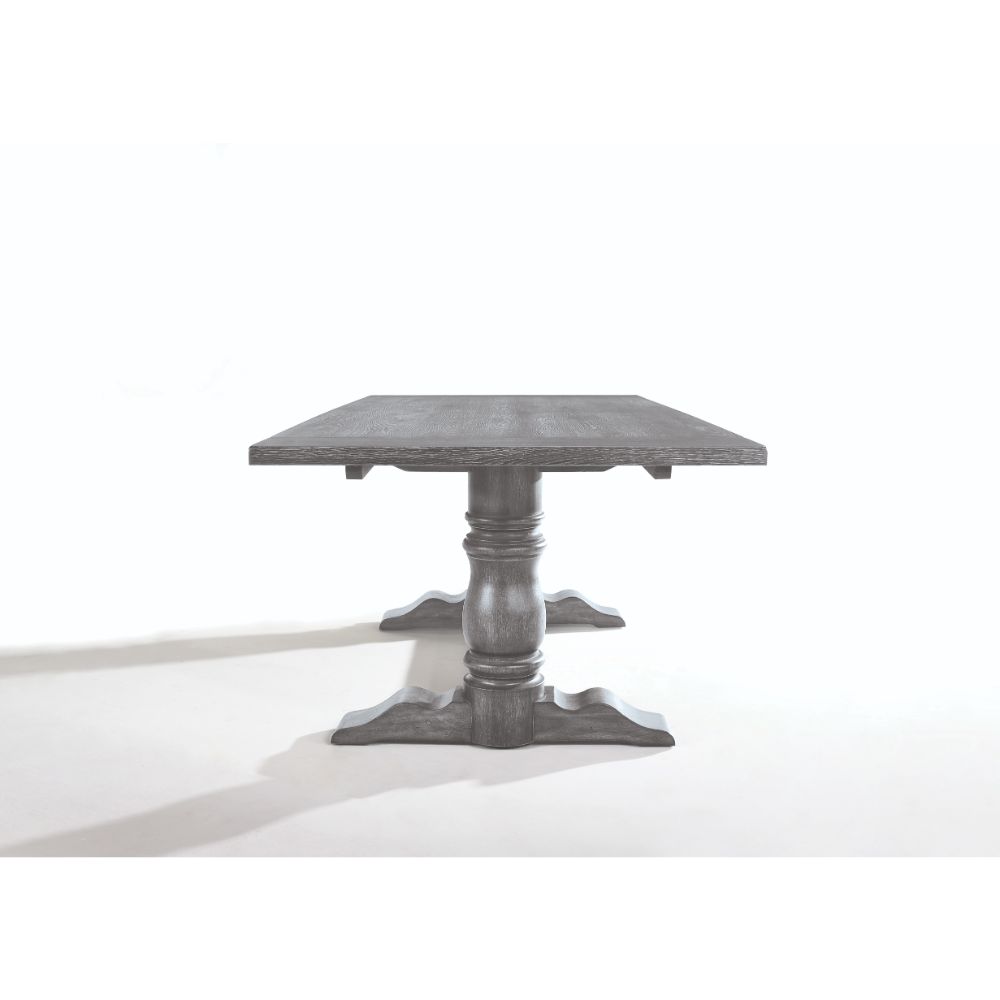 Leventis Weathered Gray Dining Table - Ornate Home