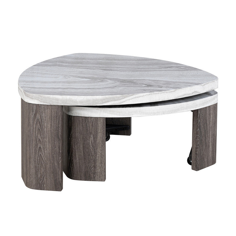 Levis Gray Nesting Cocktail Table - Ornate Home