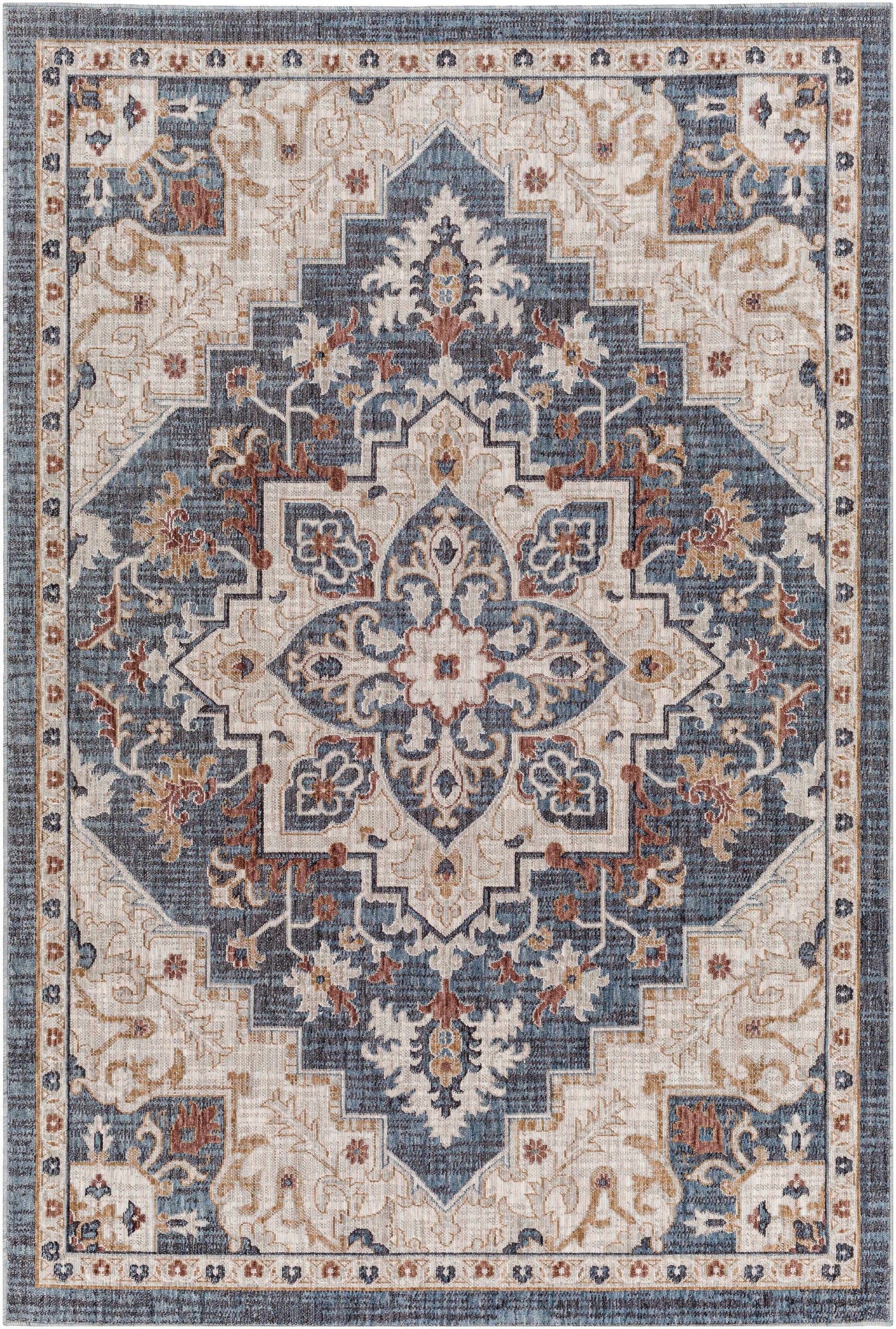 Lewa Blue Outdoor Area Rug - Clearance - Ornate Home