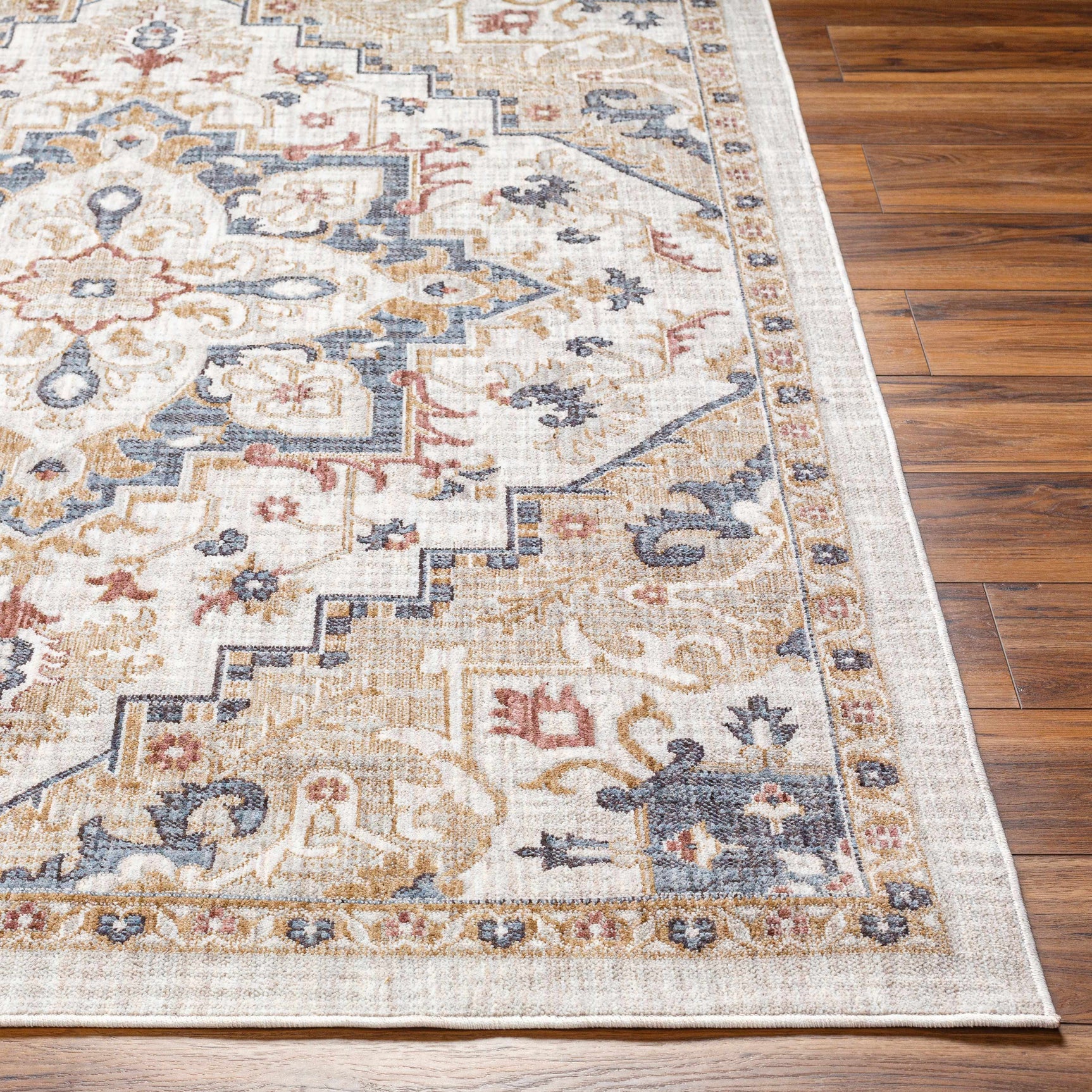 Lewa Cream Outdoor Area Rug - Clearance - Ornate Home