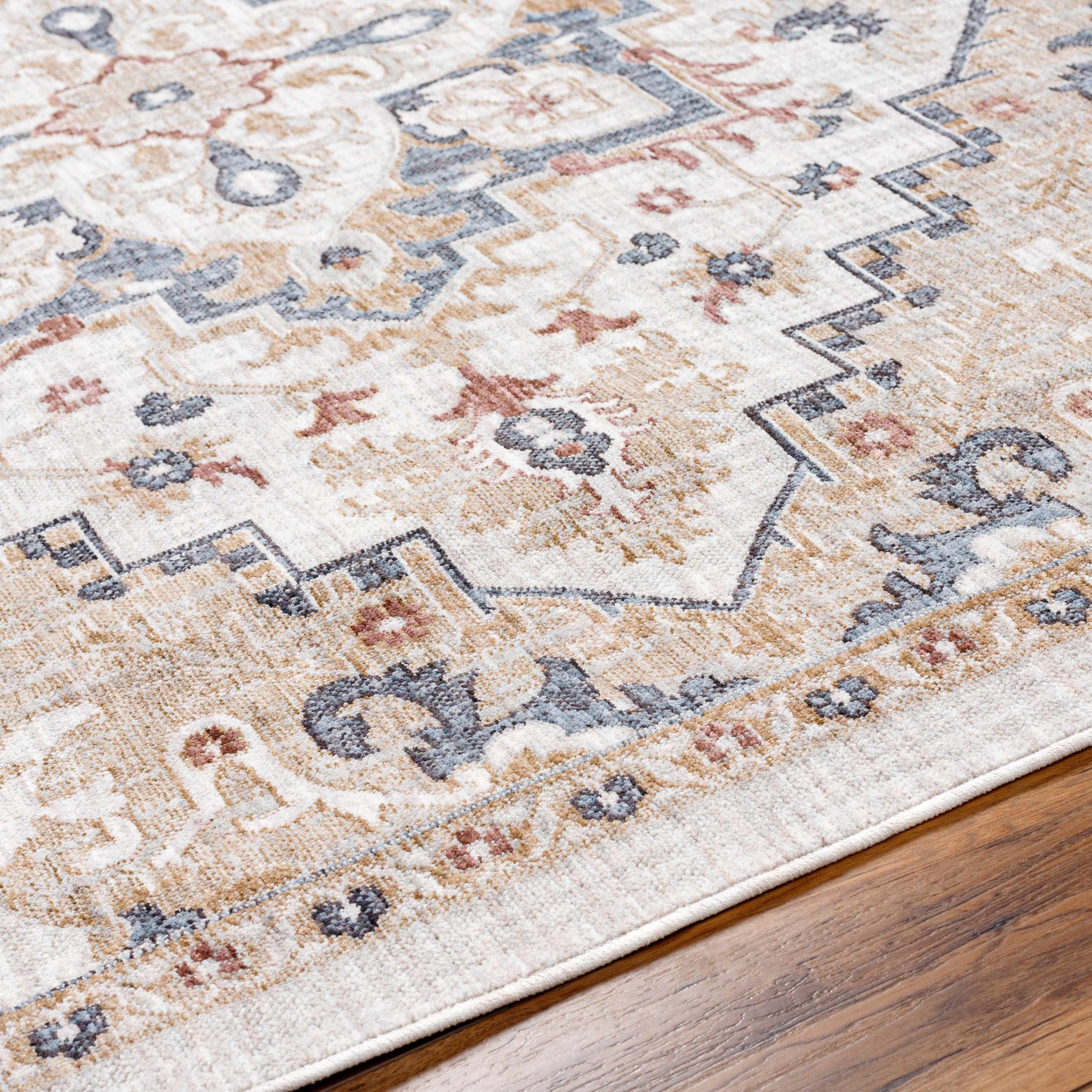 Lewa Cream Outdoor Area Rug - Clearance - Ornate Home