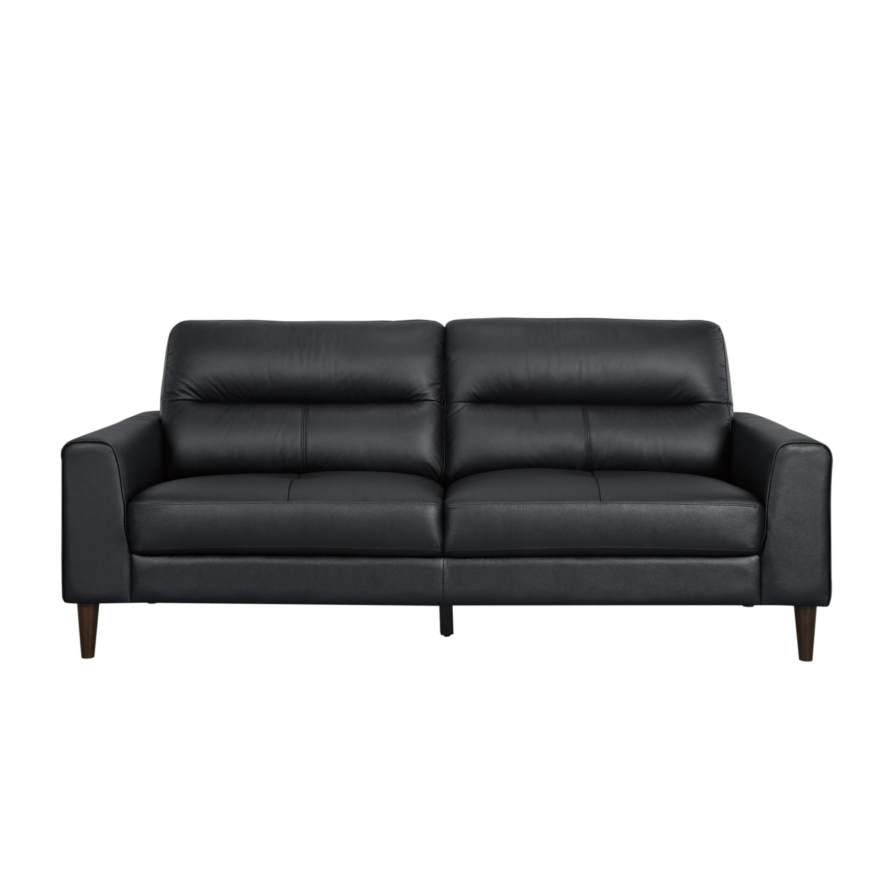 Lewes Black Sofa & Loveseat - Ornate Home