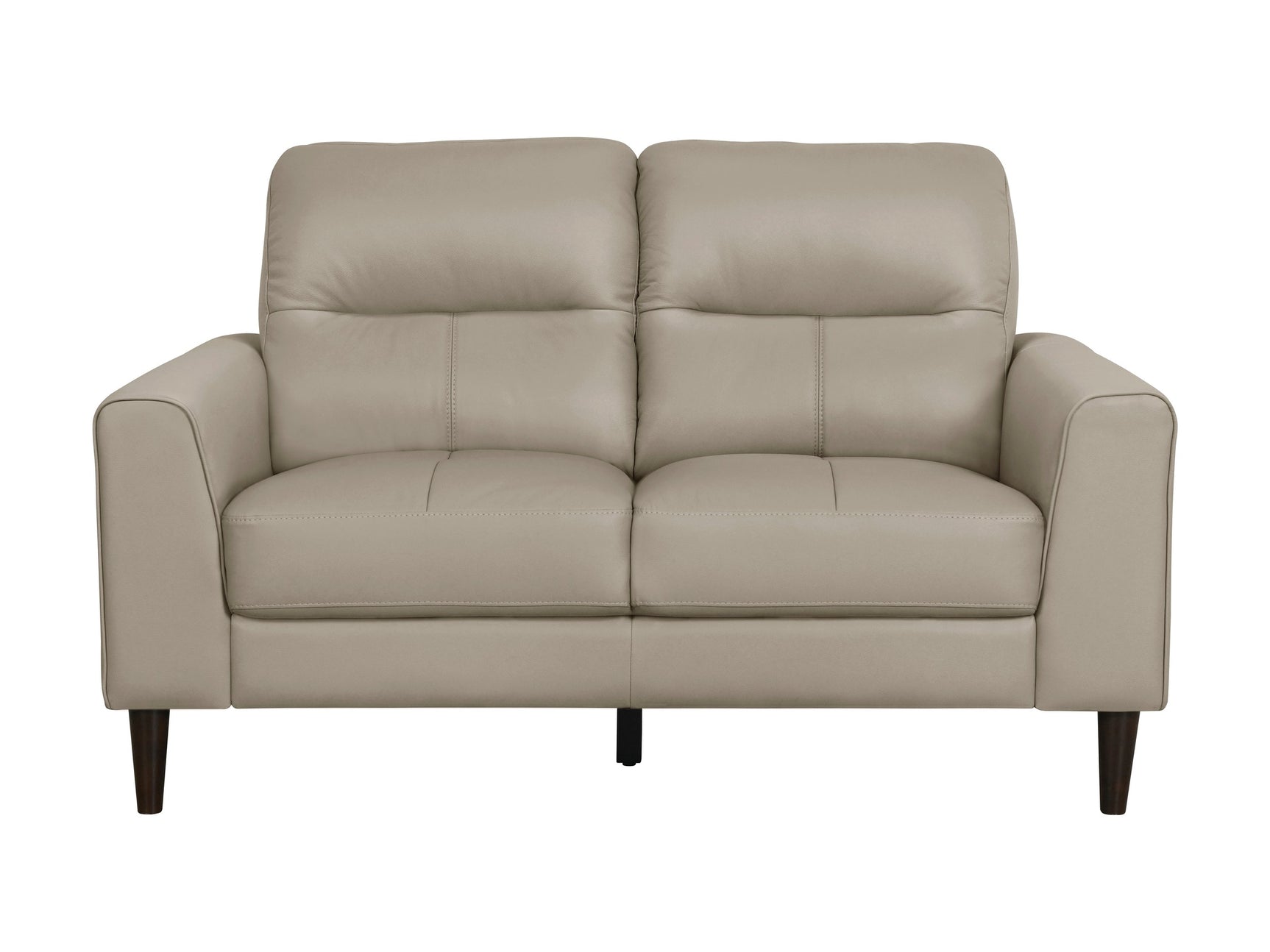 Lewes Latte Loveseat - Ornate Home