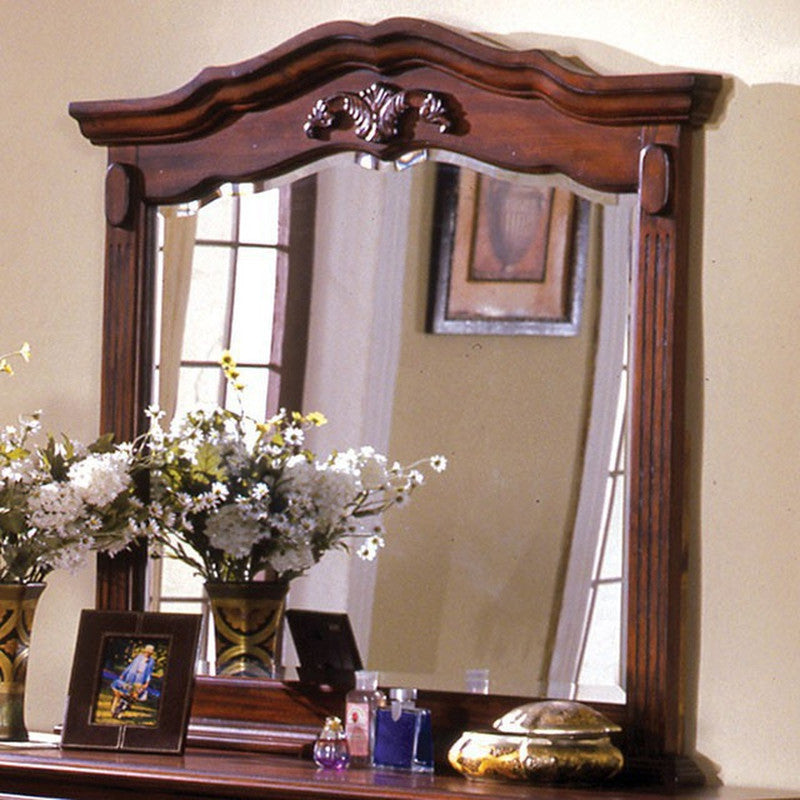 Lewisburg Dark Cherry Mirror - Ornate Home
