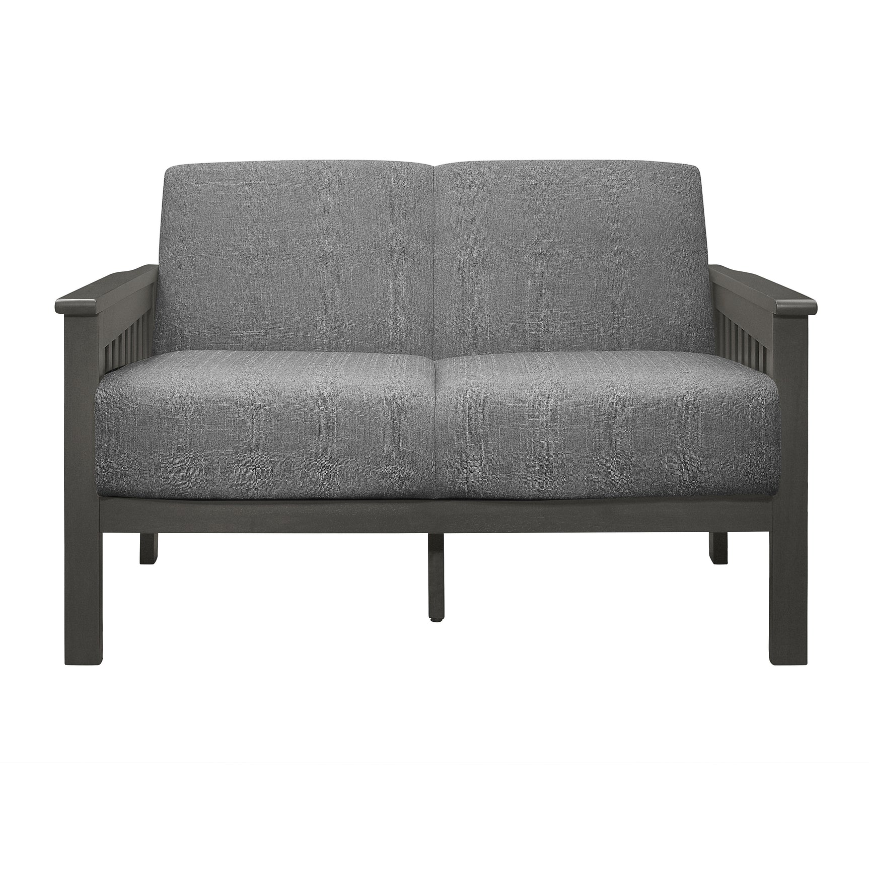 Lewiston Antique Gray / Gray Sofa & Loveseat - Ornate Home