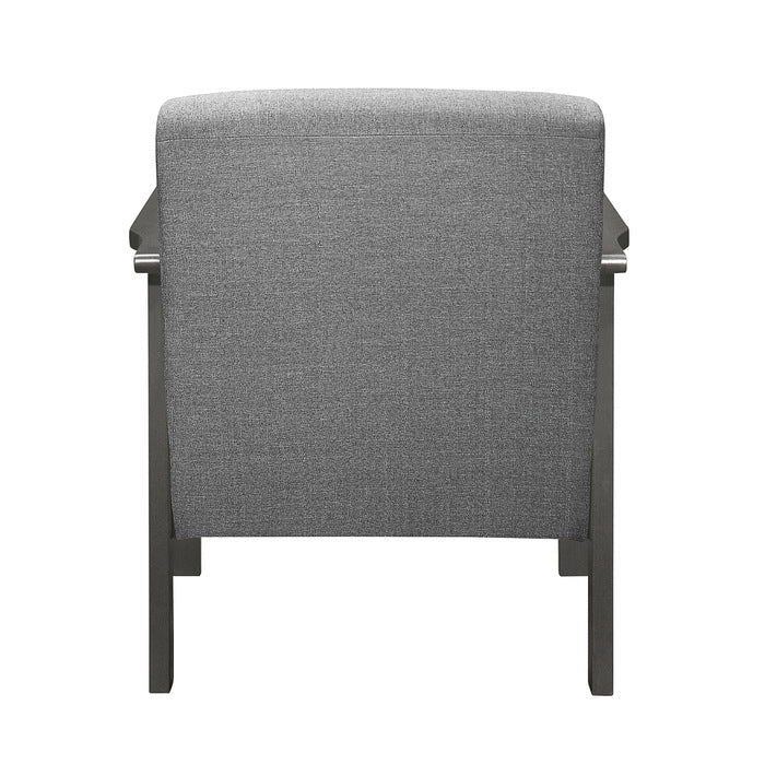 Lewiston Gray Accent Chair - Ornate Home