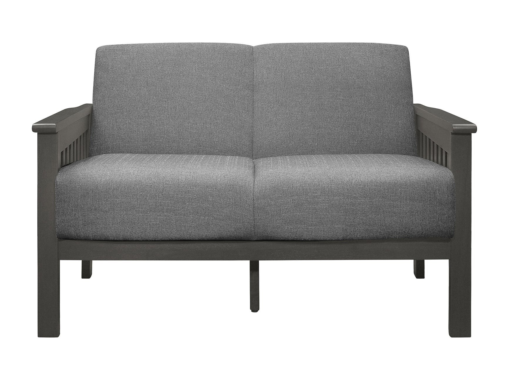 Lewiston Gray Loveseat - Ornate Home