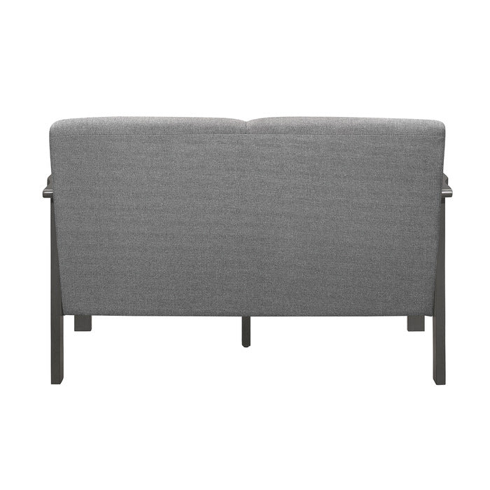 Lewiston Gray Loveseat - Ornate Home