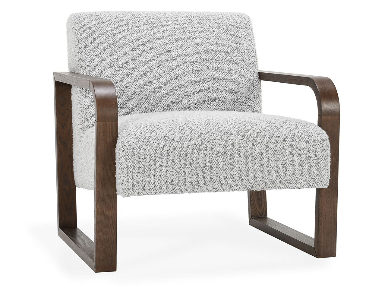 Lexington Mercury Gray Boucle Accent Chair - Ornate Home