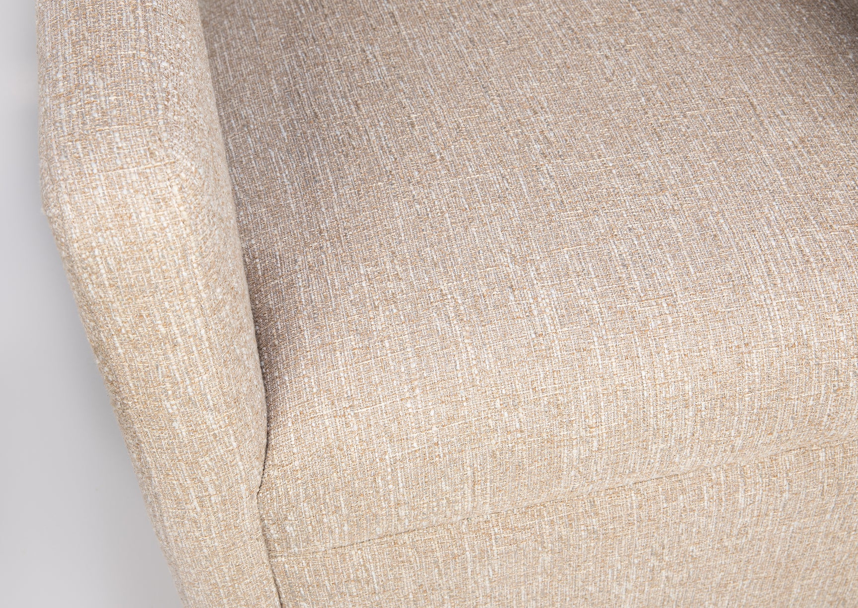 Lexy Natural Swivel Accent Chair - Ornate Home