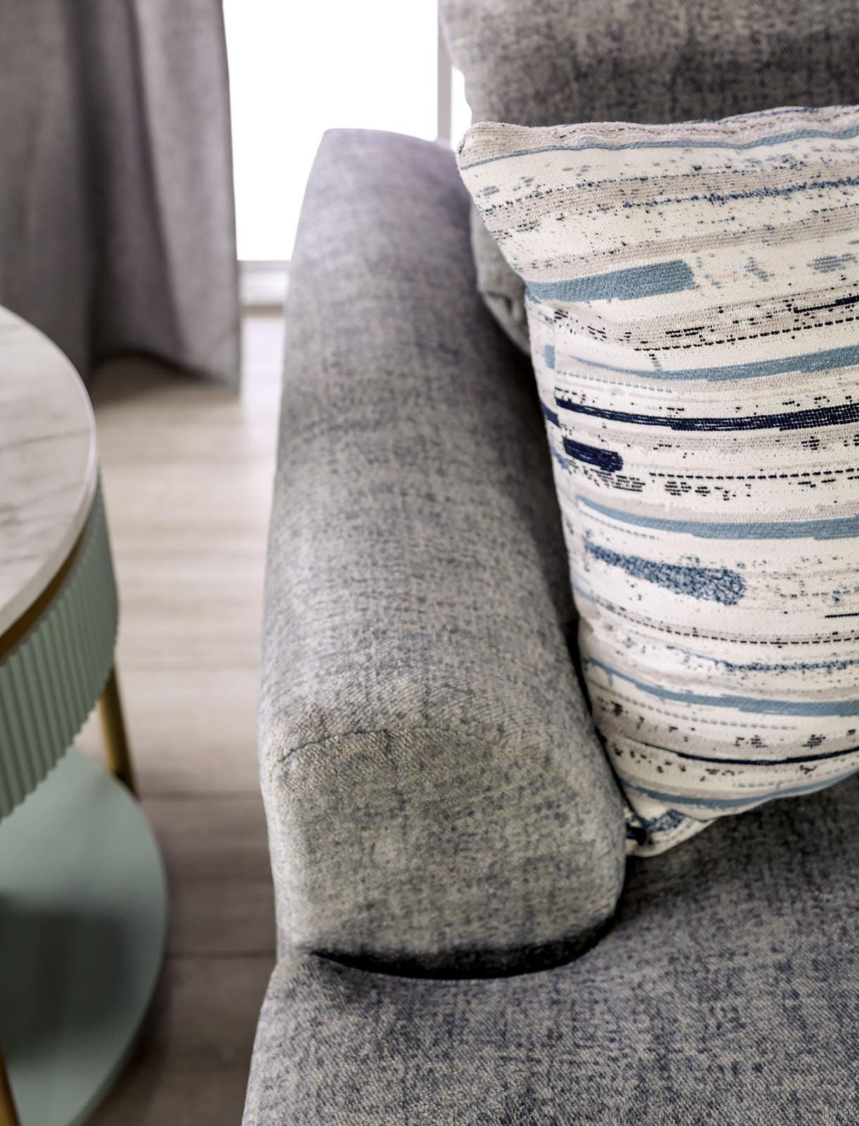 Leytonstone Gray Sofa & Loveseat - Ornate Home