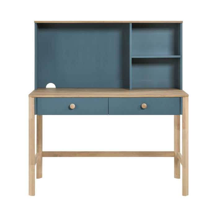 Liam Blue Hutch For Writing Desk - Ornate Home